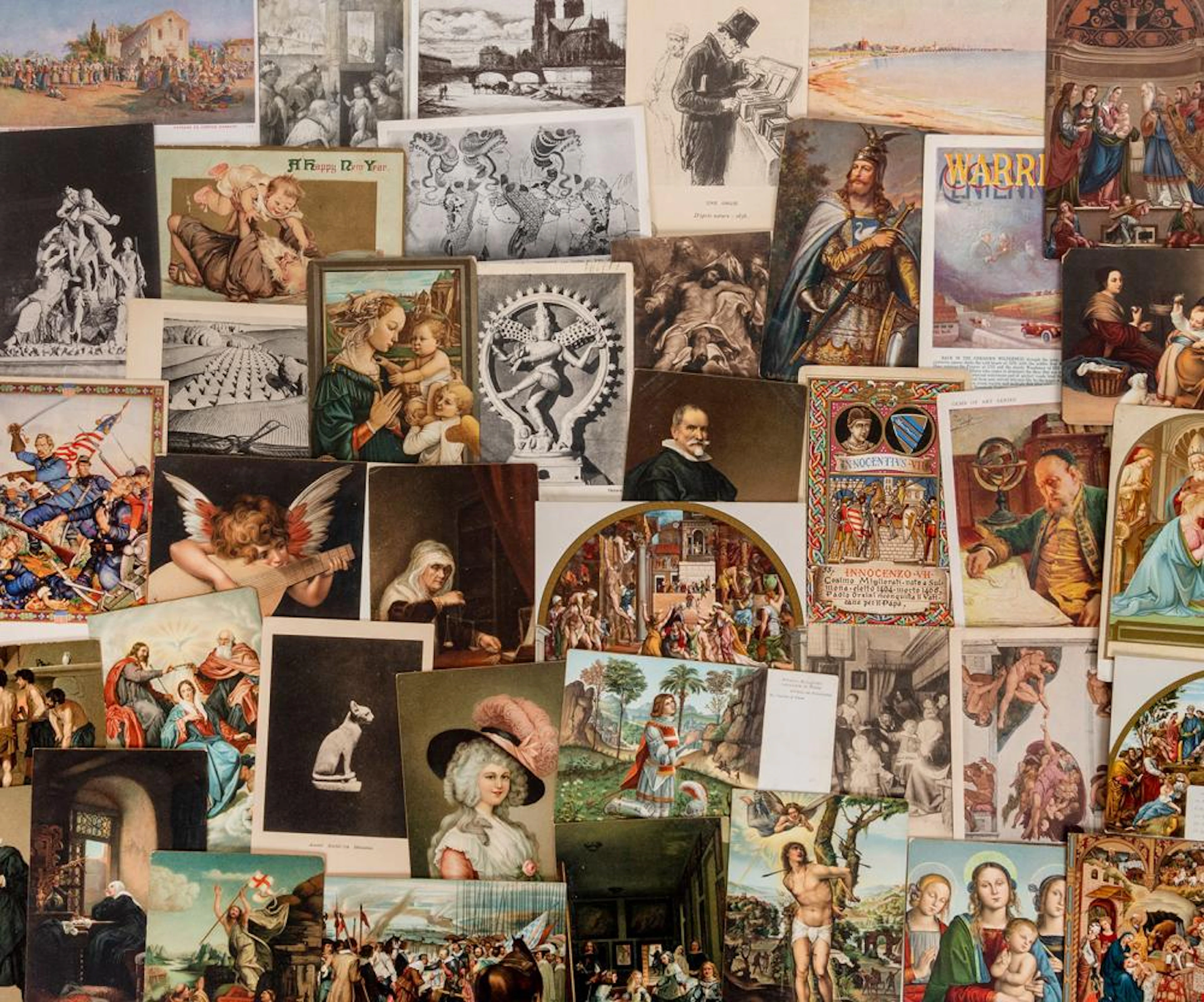 [ART]. Collection of European Art postcards. 1900s/20s. Col...