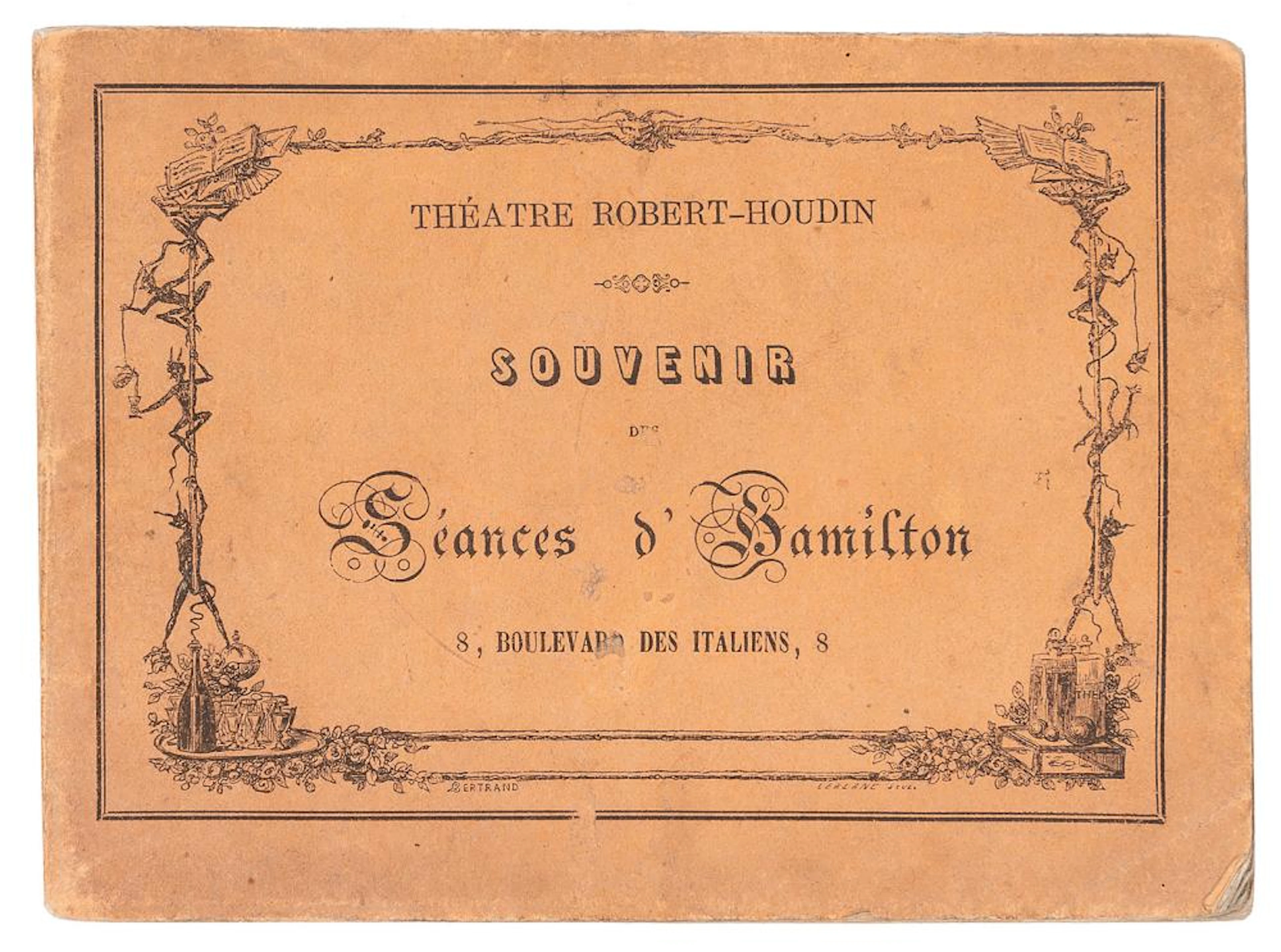 [ROBERT-HOUDIN] HAMILTON (Pierre Etienne Chocat, 1812 ? 77)...
