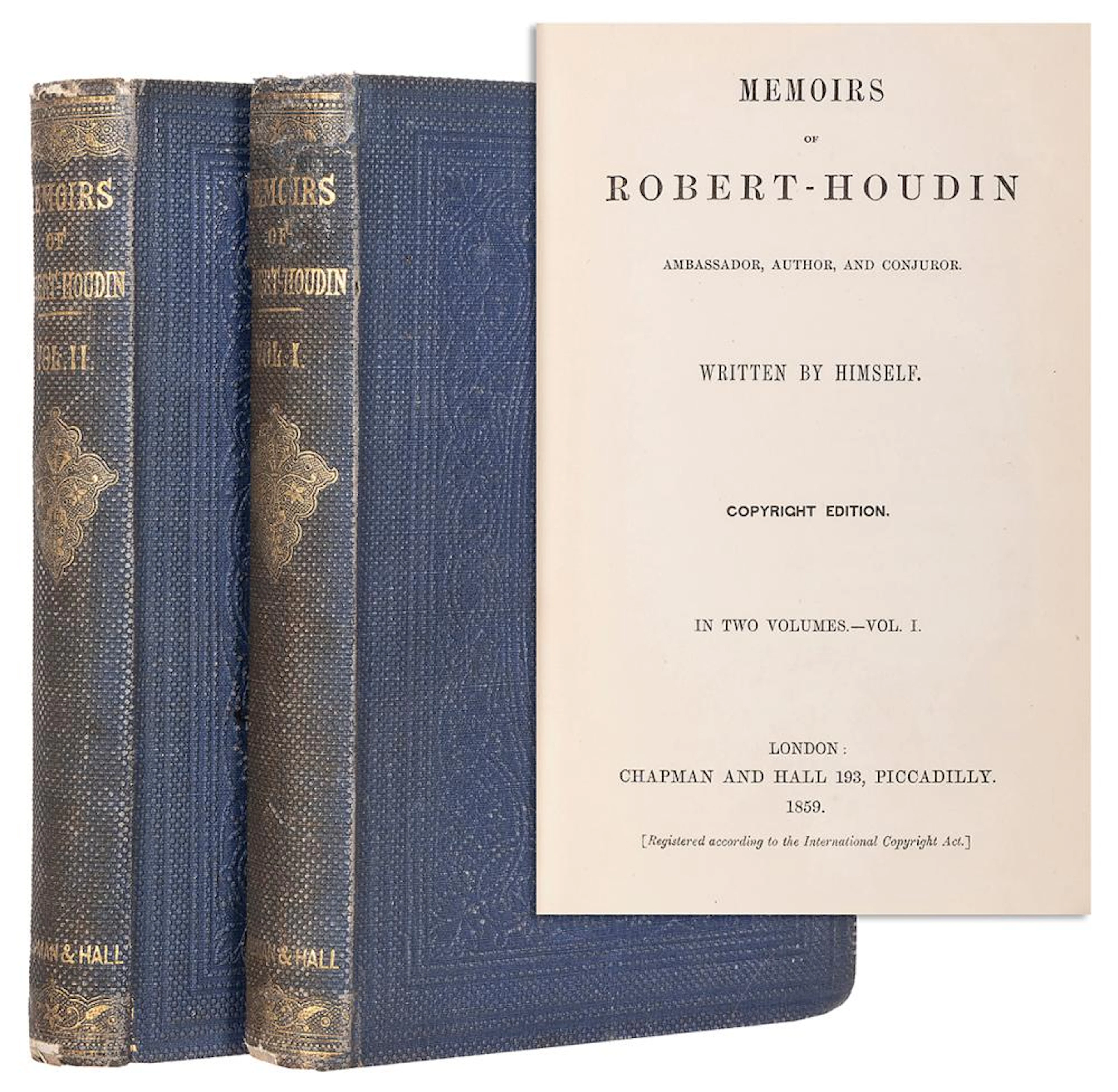 ROBERT-HOUDIN, Jean Eugène (1805 ? 71). Memoirs of Robert-H...