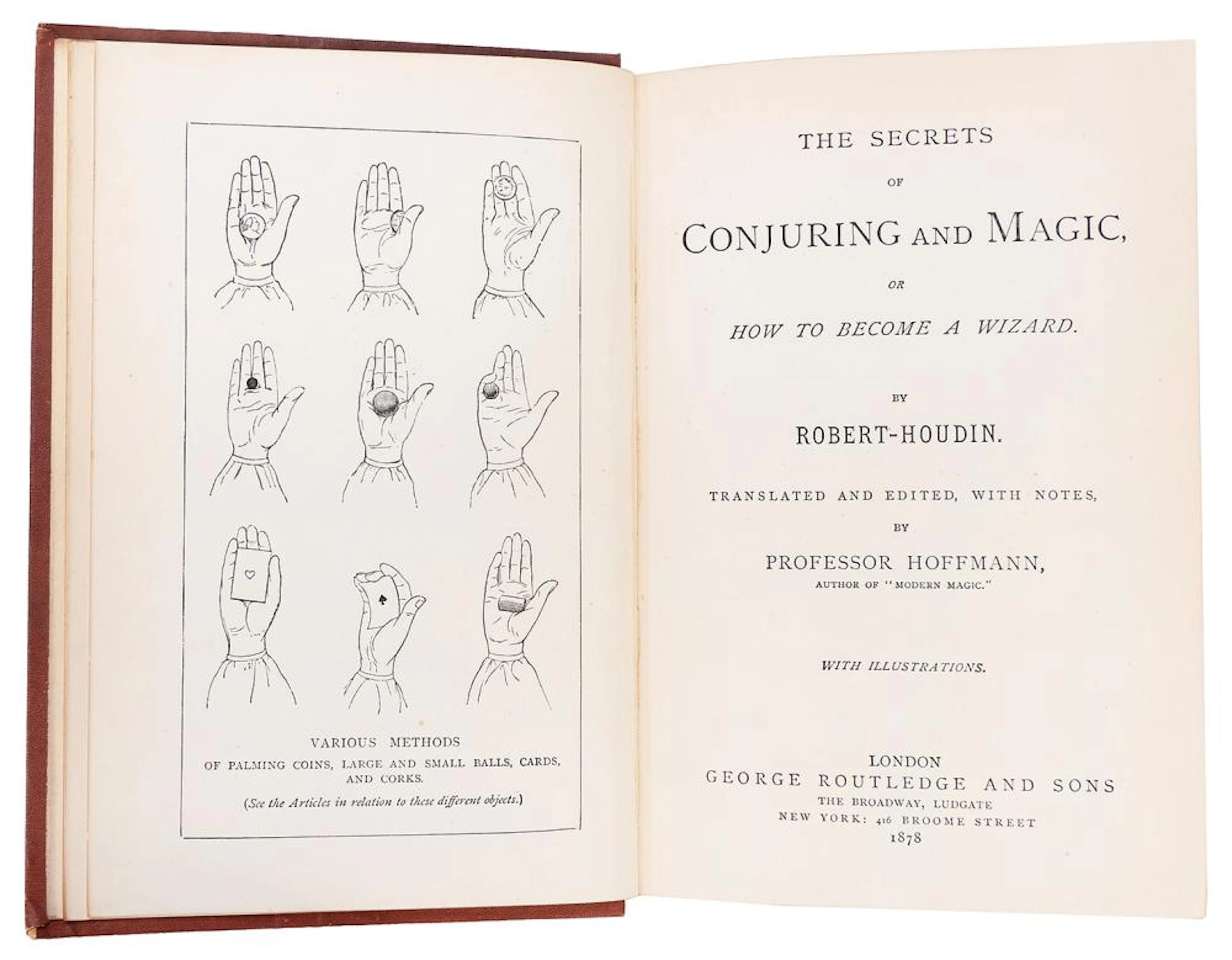 ROBERT-HOUDIN, Jean Eugene (1805 ? 71). The Secrets of Conj...