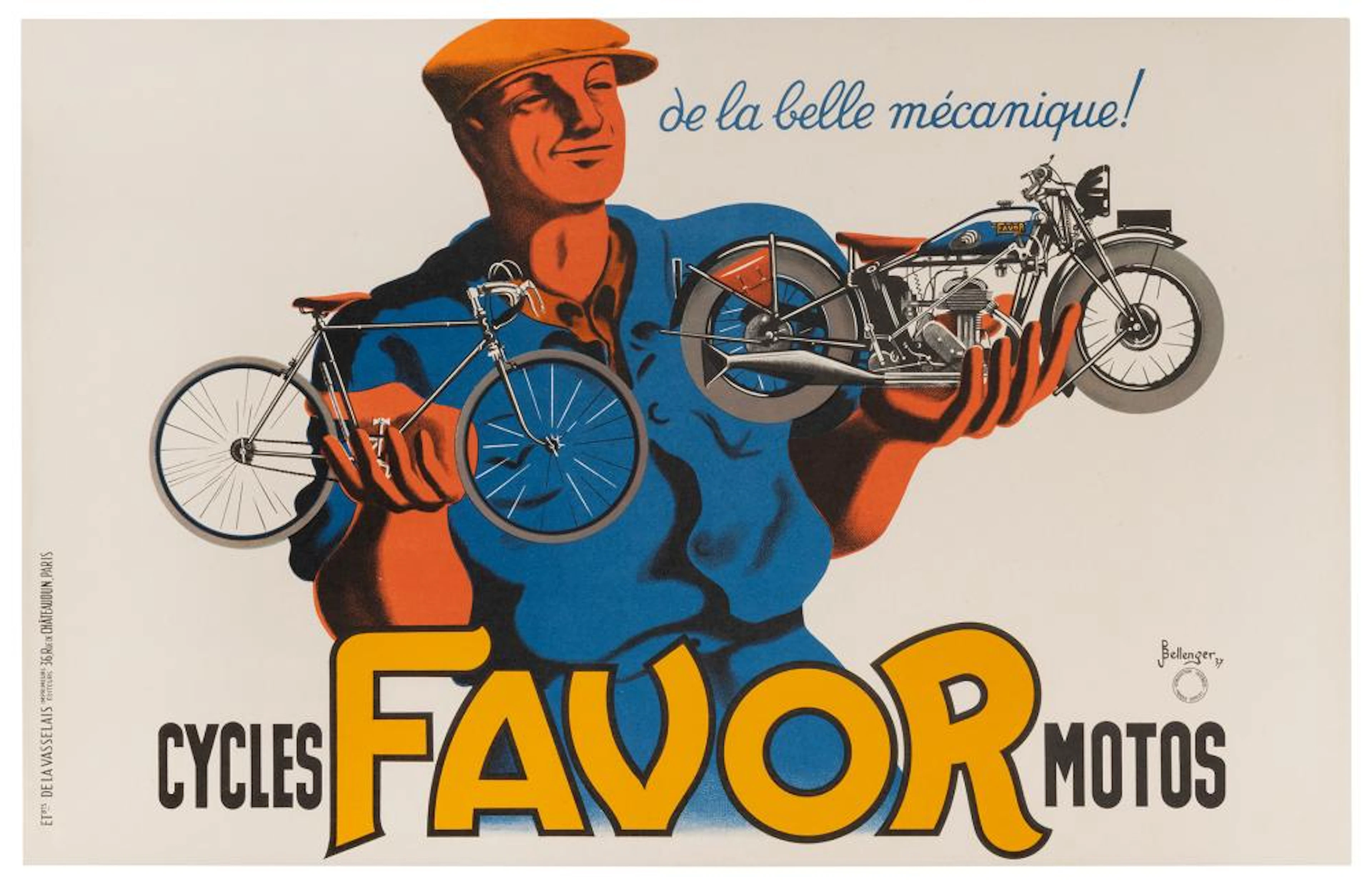 BELLENGER, Jacques (1903-1985) and Pierre (1909-?). Cycles ...