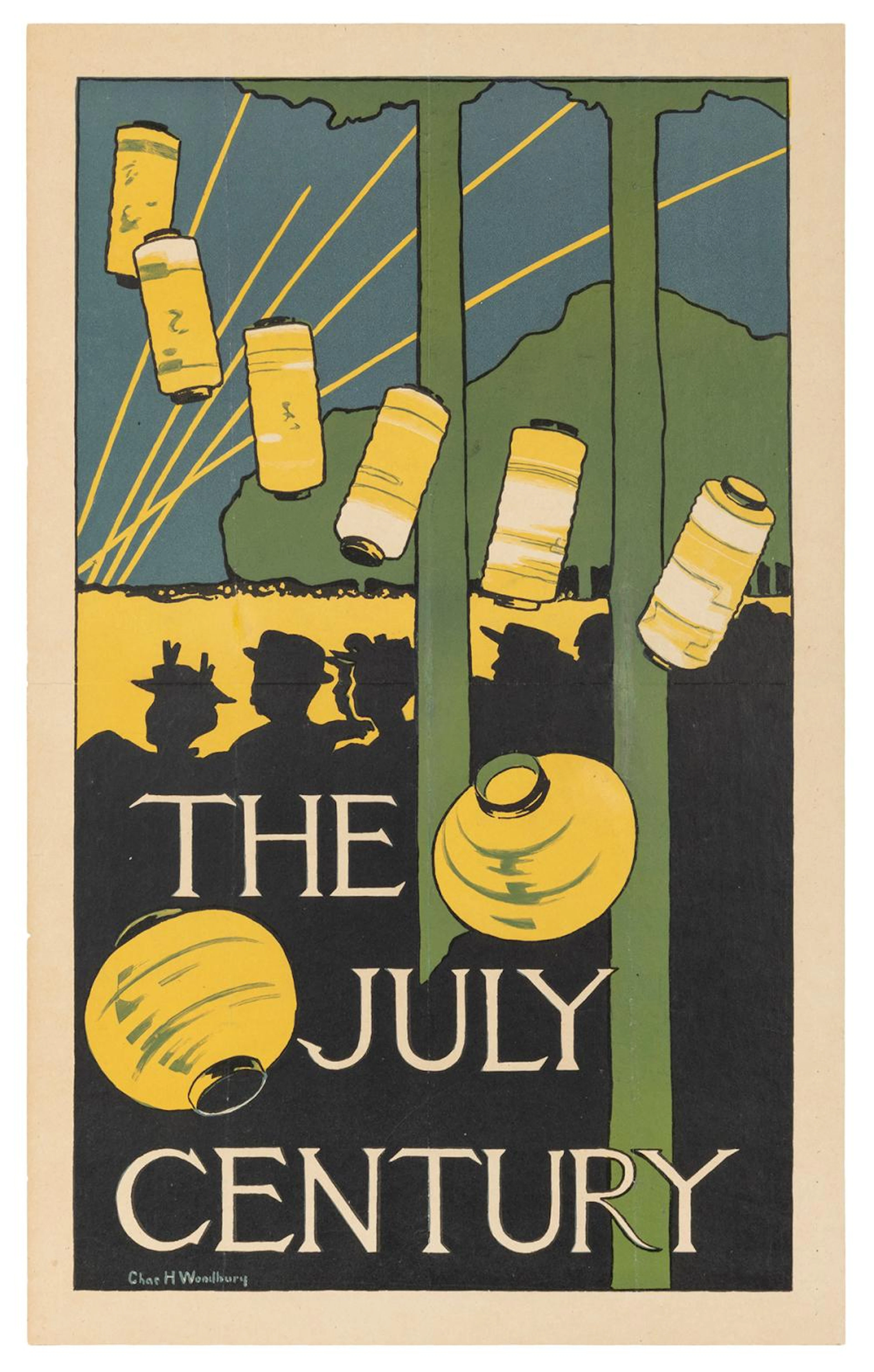 WOODBURY, Charles H. (1864 ? 1910). The July Century. 1895....