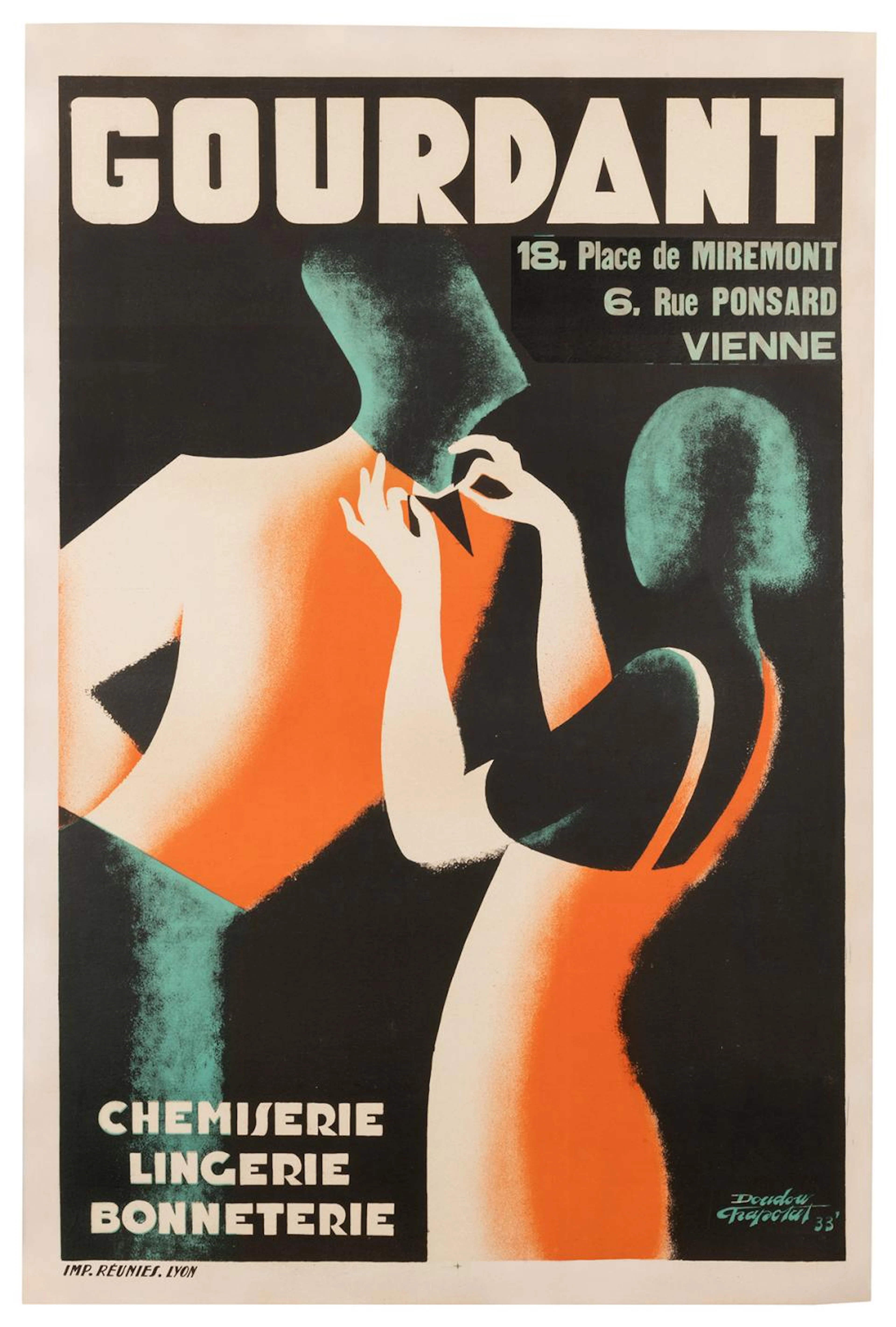 FRAPOTAT, Doudou. Gourdant. 1933. Lyon: Imp. Reunies. Frenc...