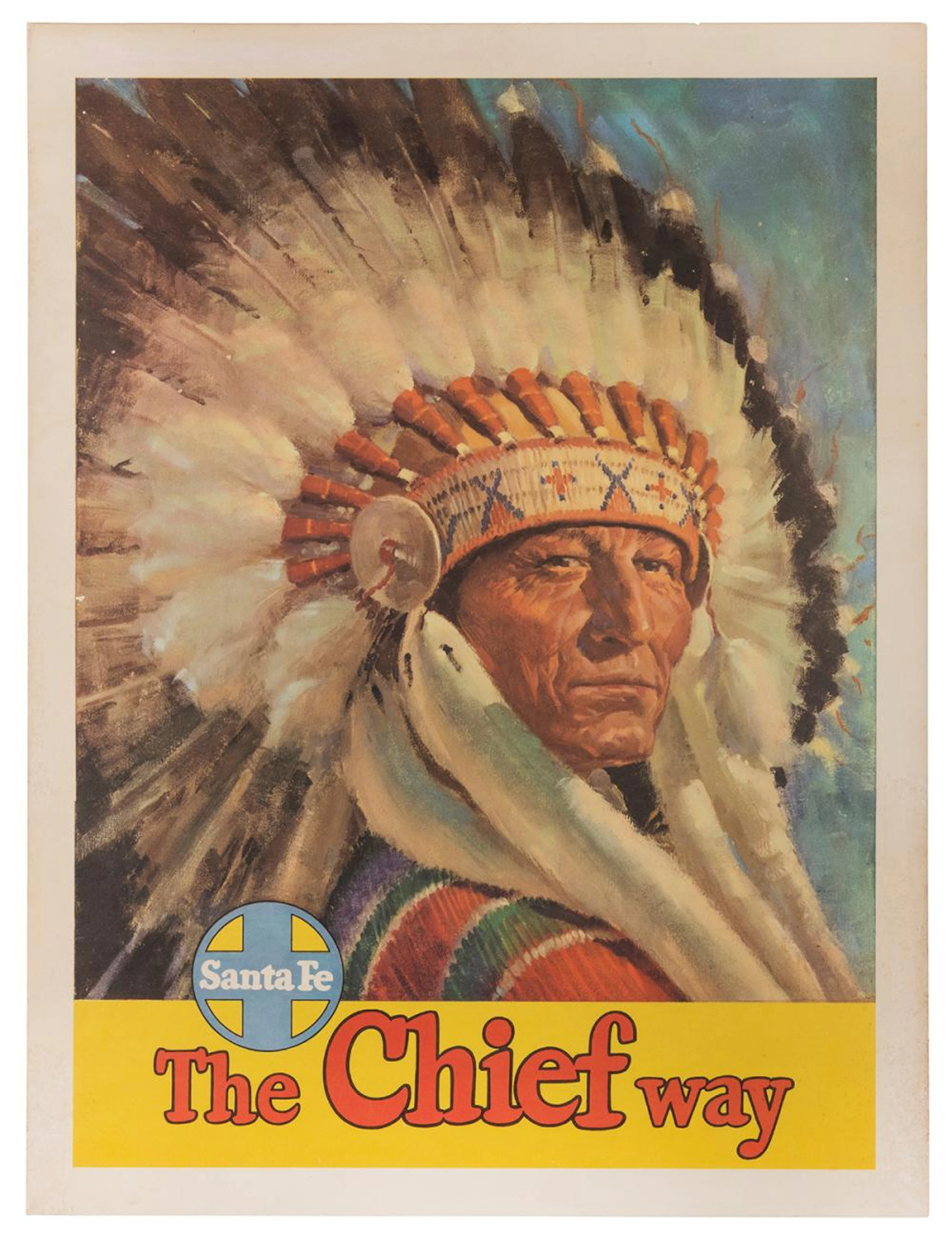 VILLA, Hernando B. (1881-1952). The Chief Way / Santa Fe Ra...