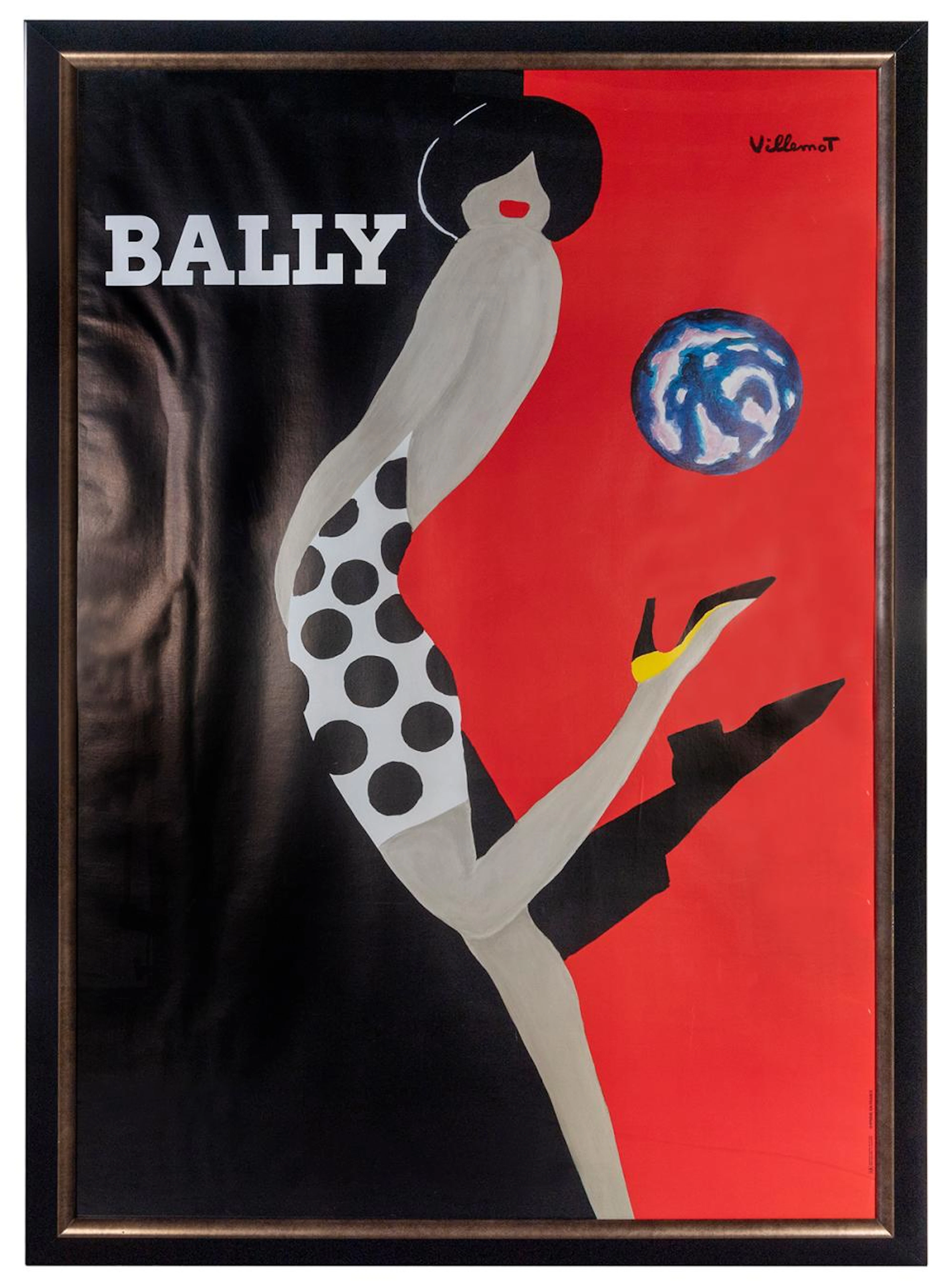 VILLEMOT, Bernard (1911-1989). Bally. 1989. Paris: A. Karch...