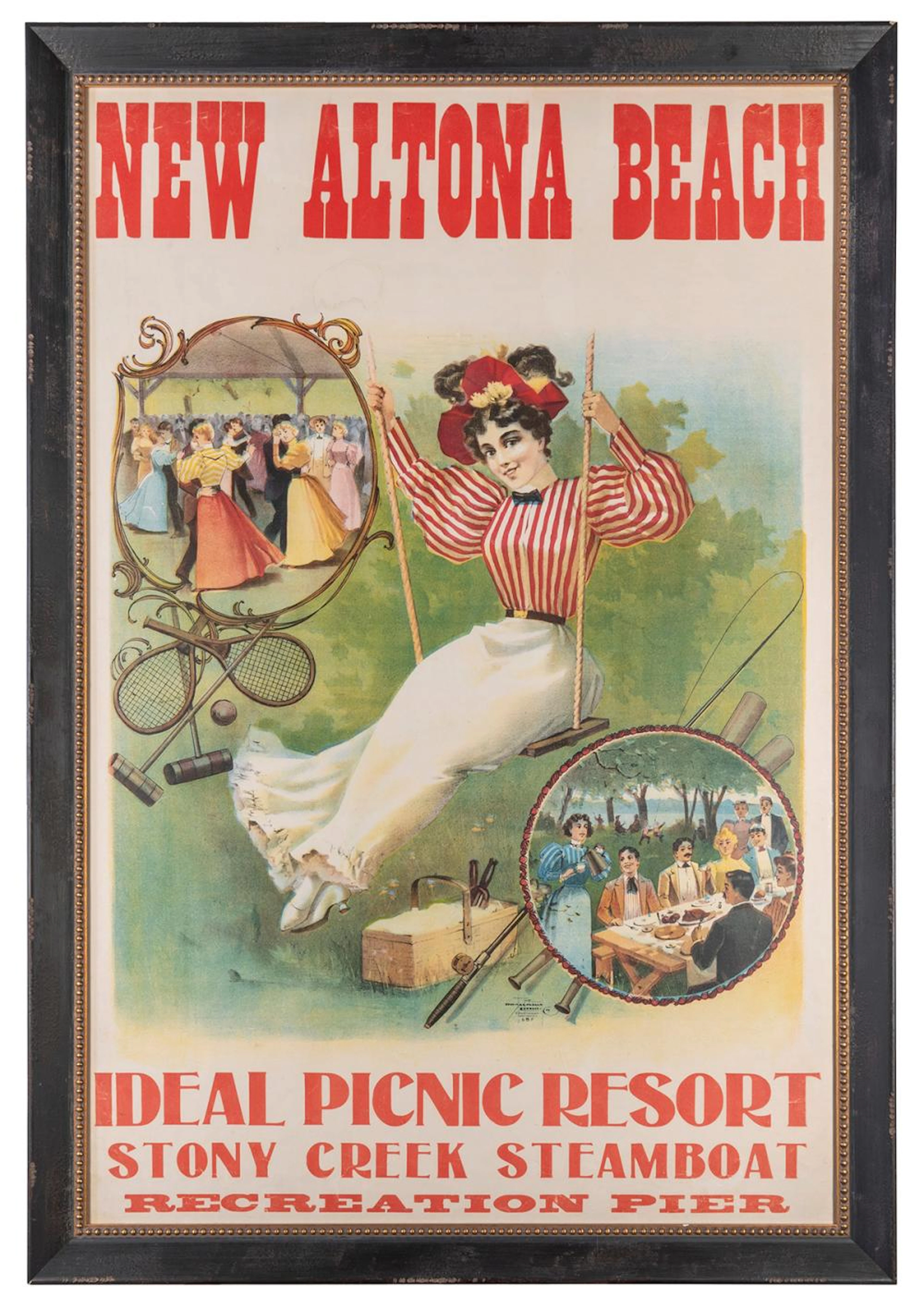 ew Altona Beach / Ideal Picnic Resort, Stony Creek Steambo...