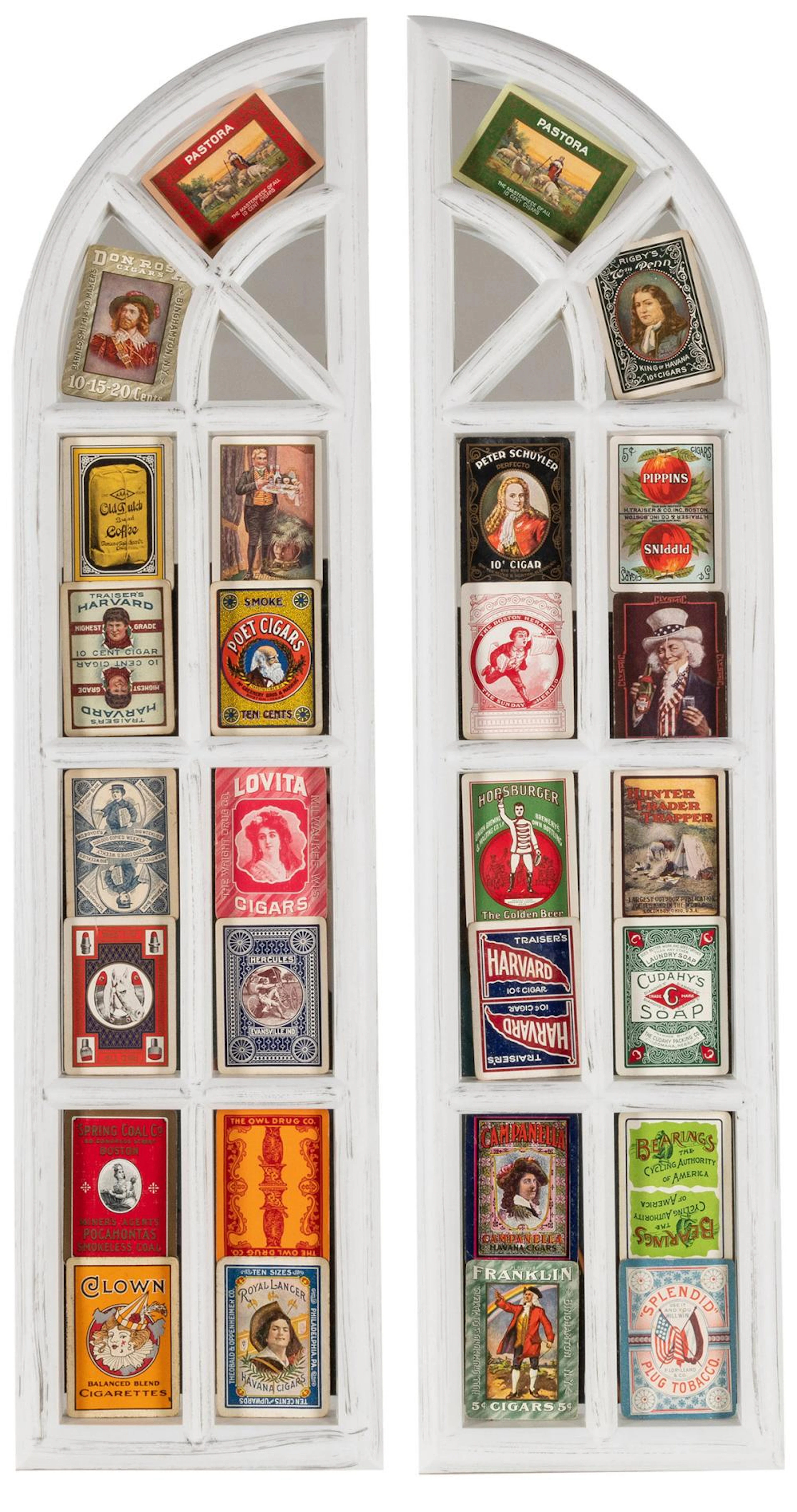 Group of 5 playing card-themed wall-hangings. Including ?Hi...