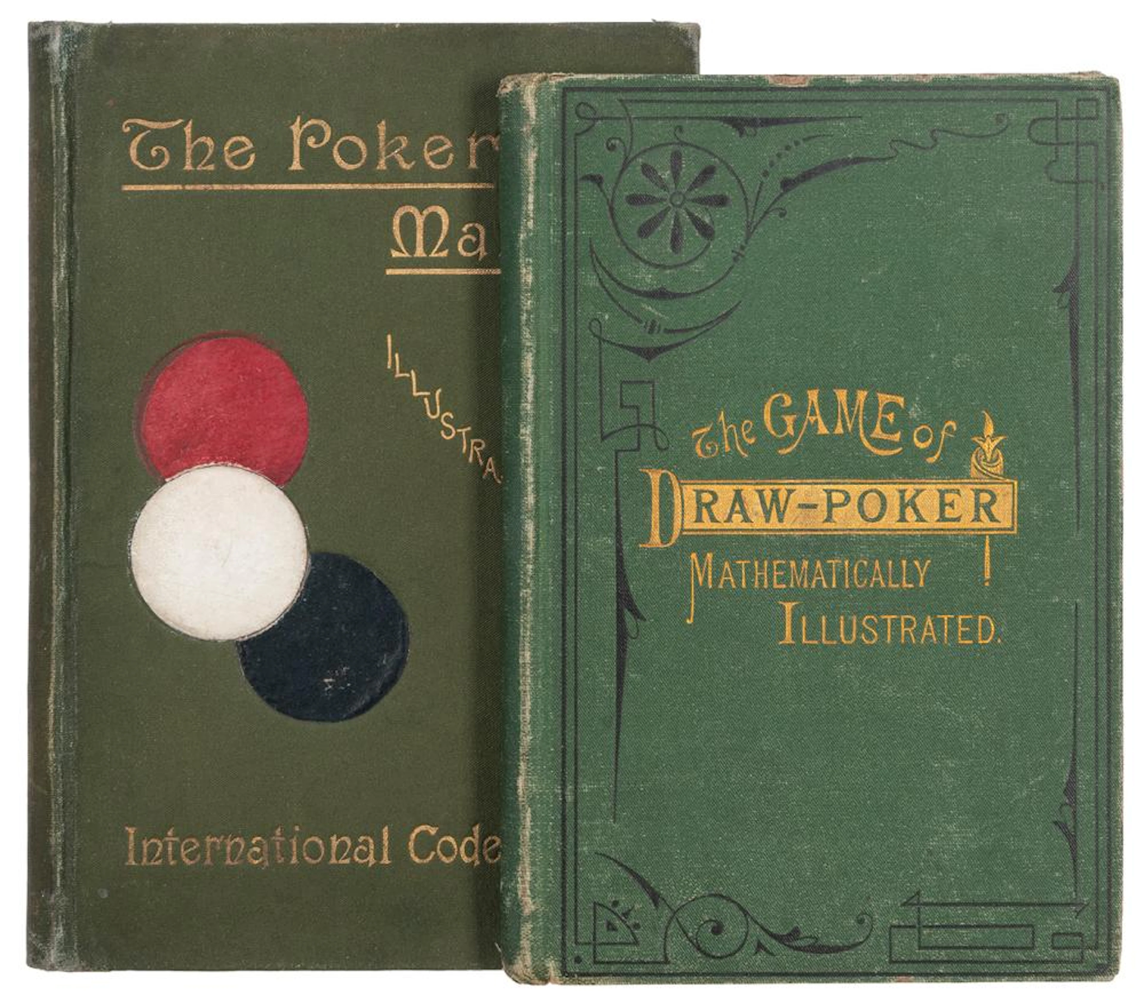 [POKER]. Two Antiquarian Titles. Including: WINTERBLOSSOM, ...