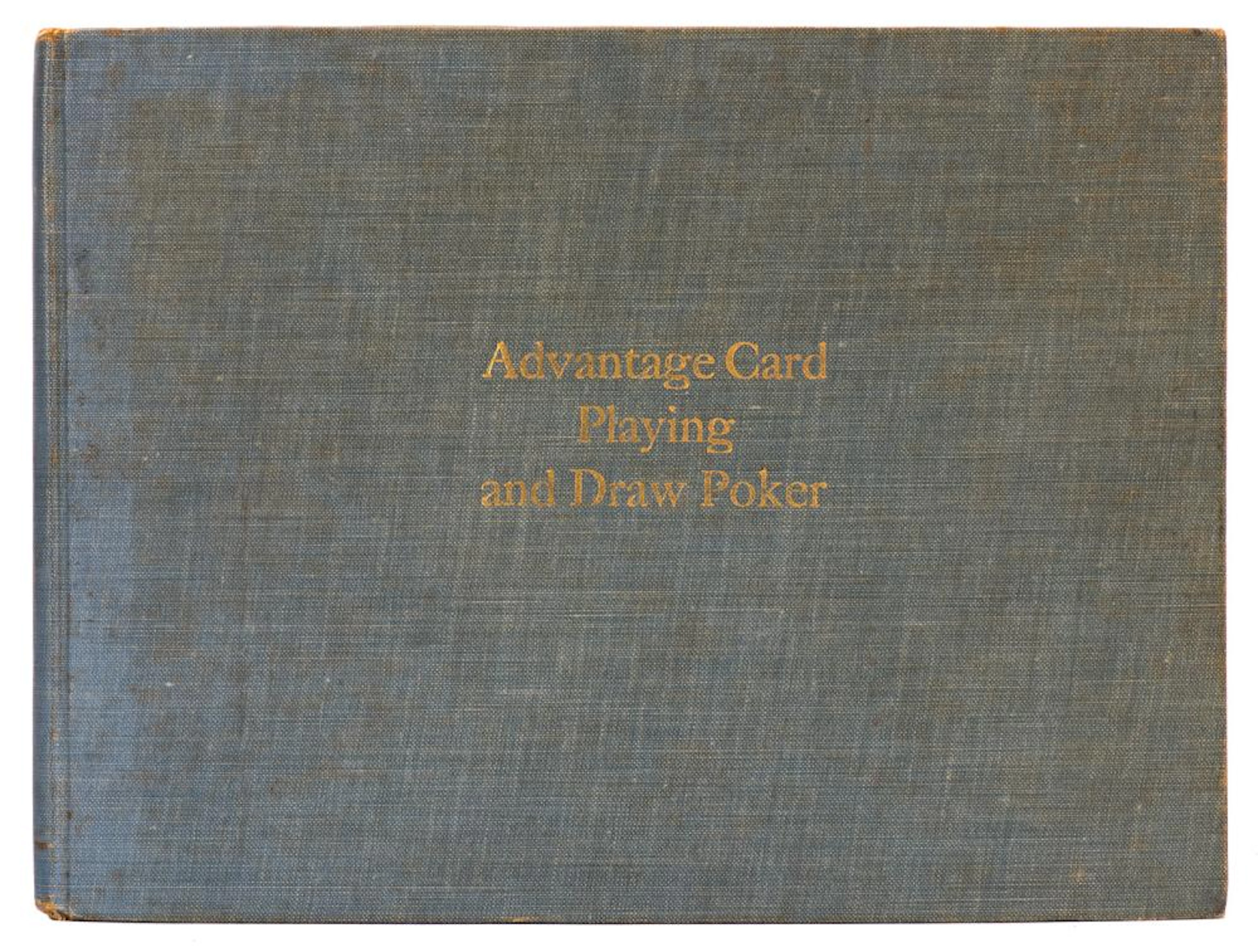 RITTER, F. R. Combined Treatise on Advantage Card Playing a...