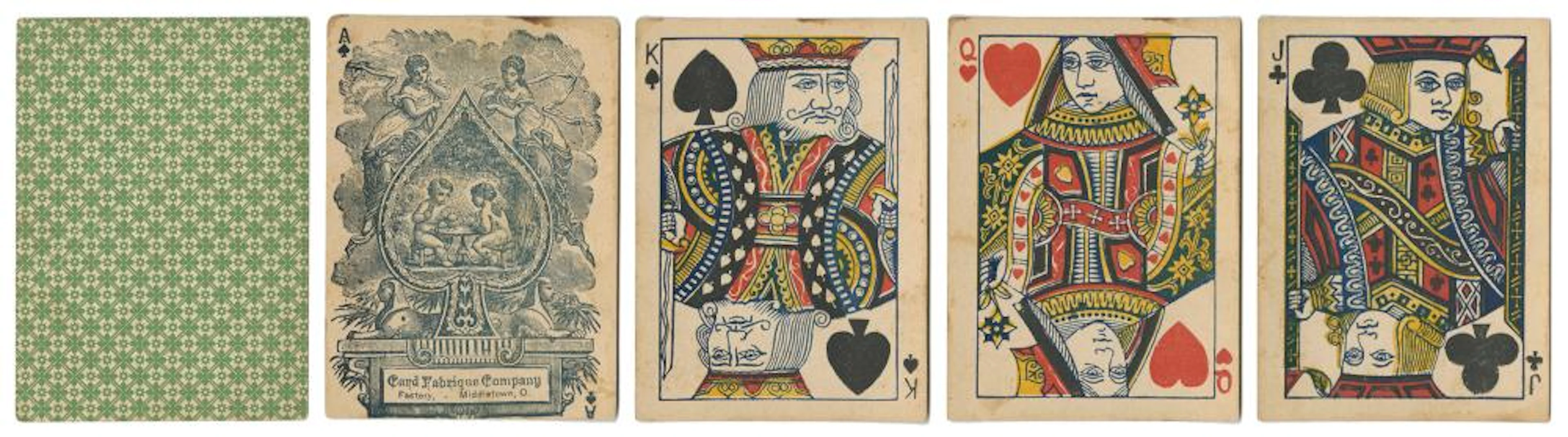 Card Fabrique Co. Square Corner Steamboats No. 4 Playing Ca...