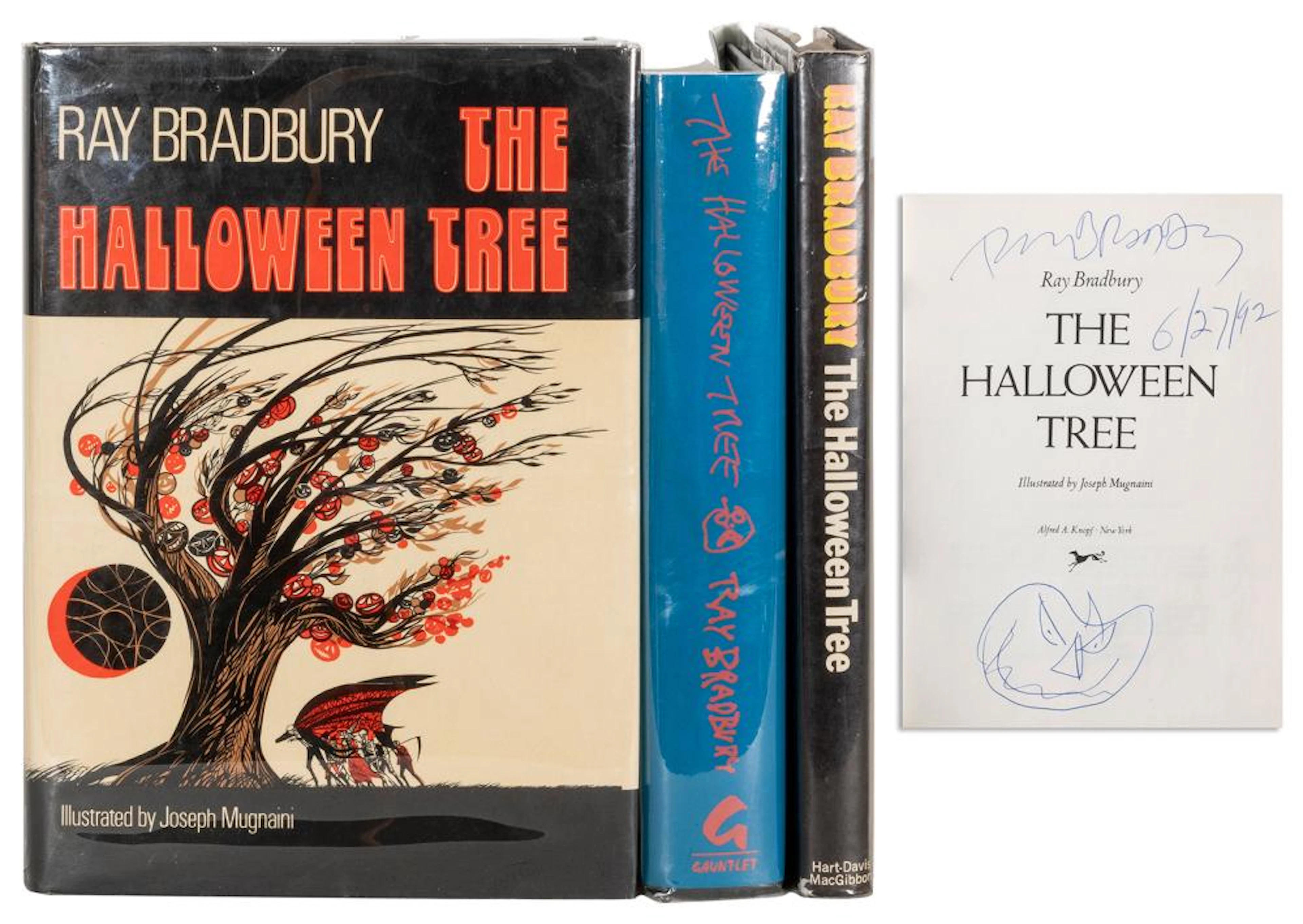 BRADBURY, Ray (1920-2012). The Halloween Tree. New York: Al...