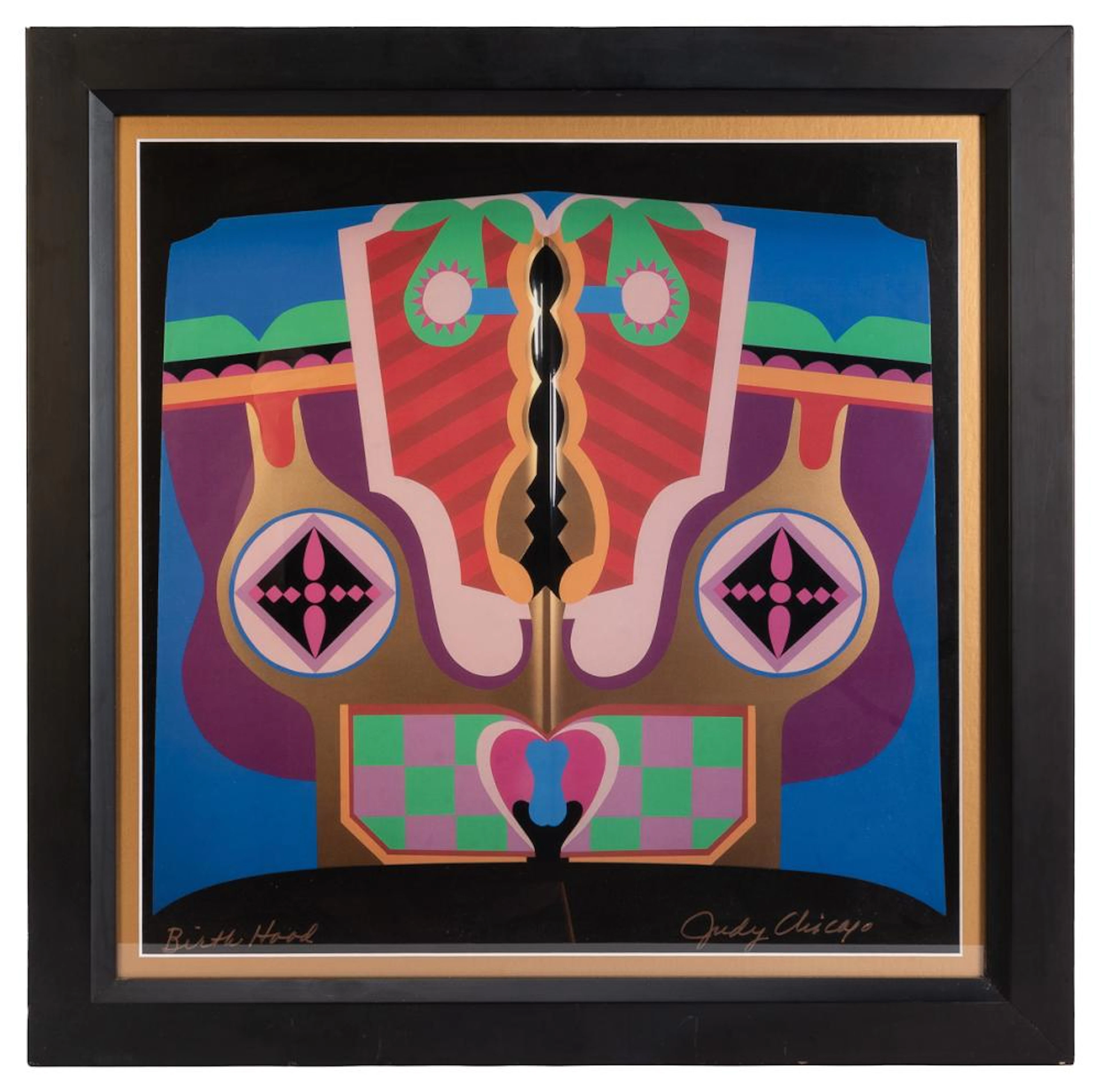 CHICAGO, Judy (American, b. 1939) Birth Hood. 2015. Offset ...
