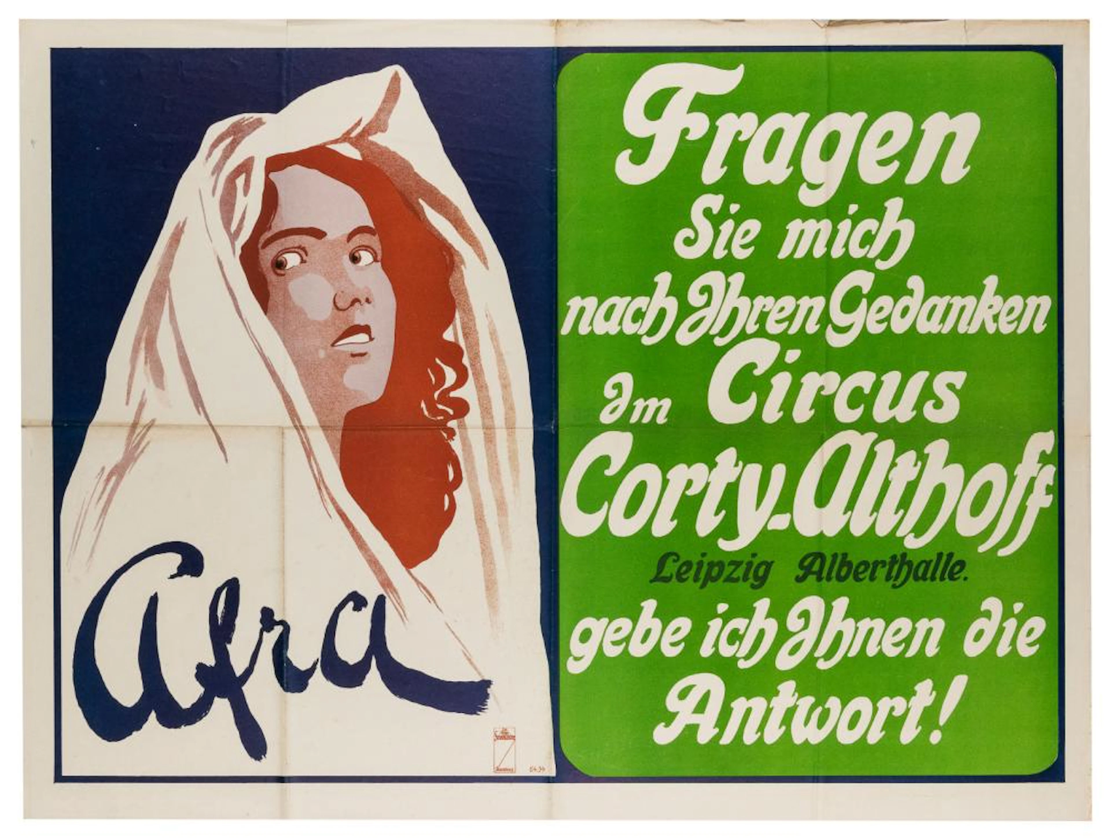 Afra. Fragen Sie mich nach Ihren Gedanken Im Circus Corty-A...
