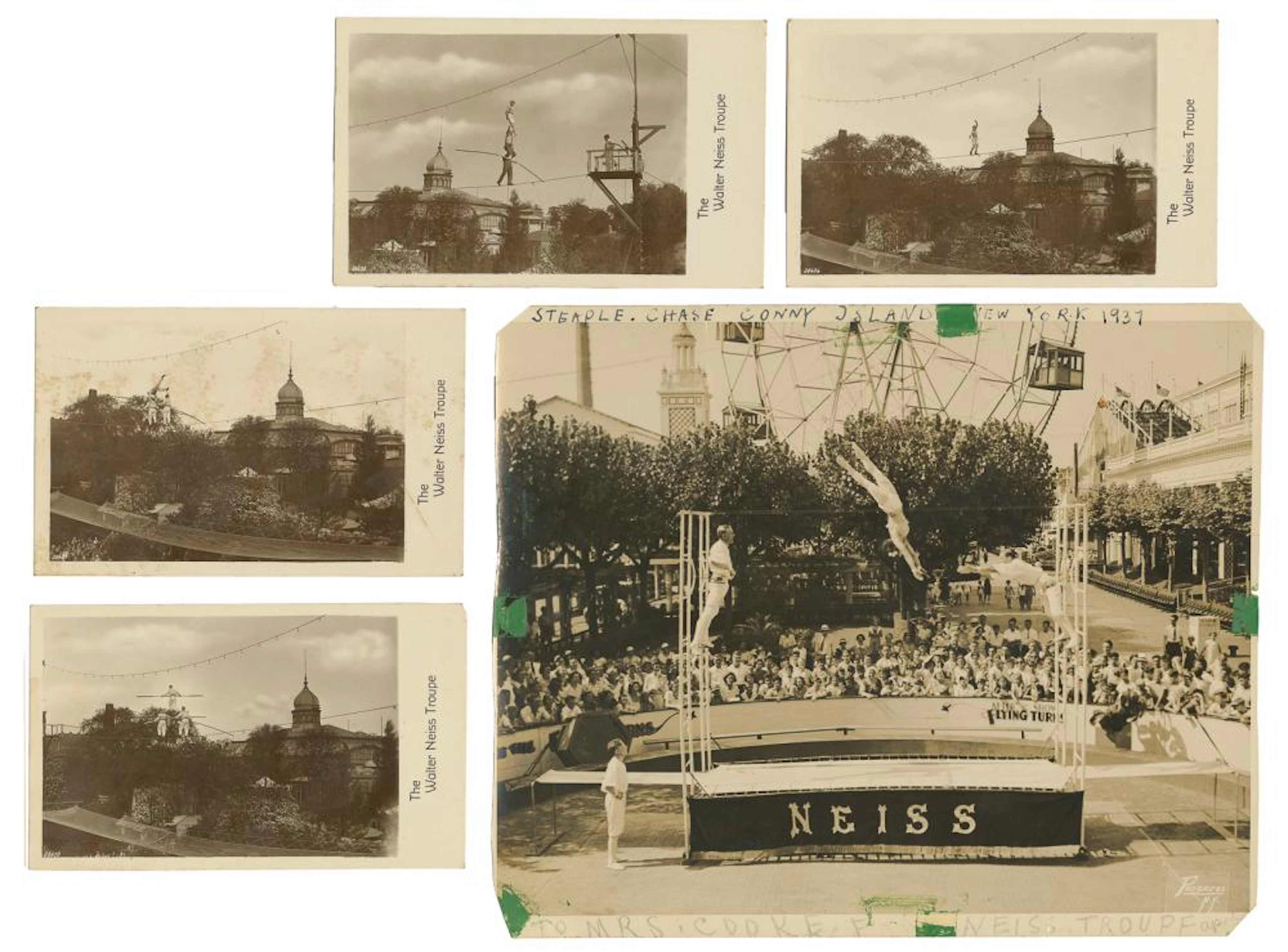 [CIRCUS?EPHEMERA]. Large file of American circus ephemera. ...