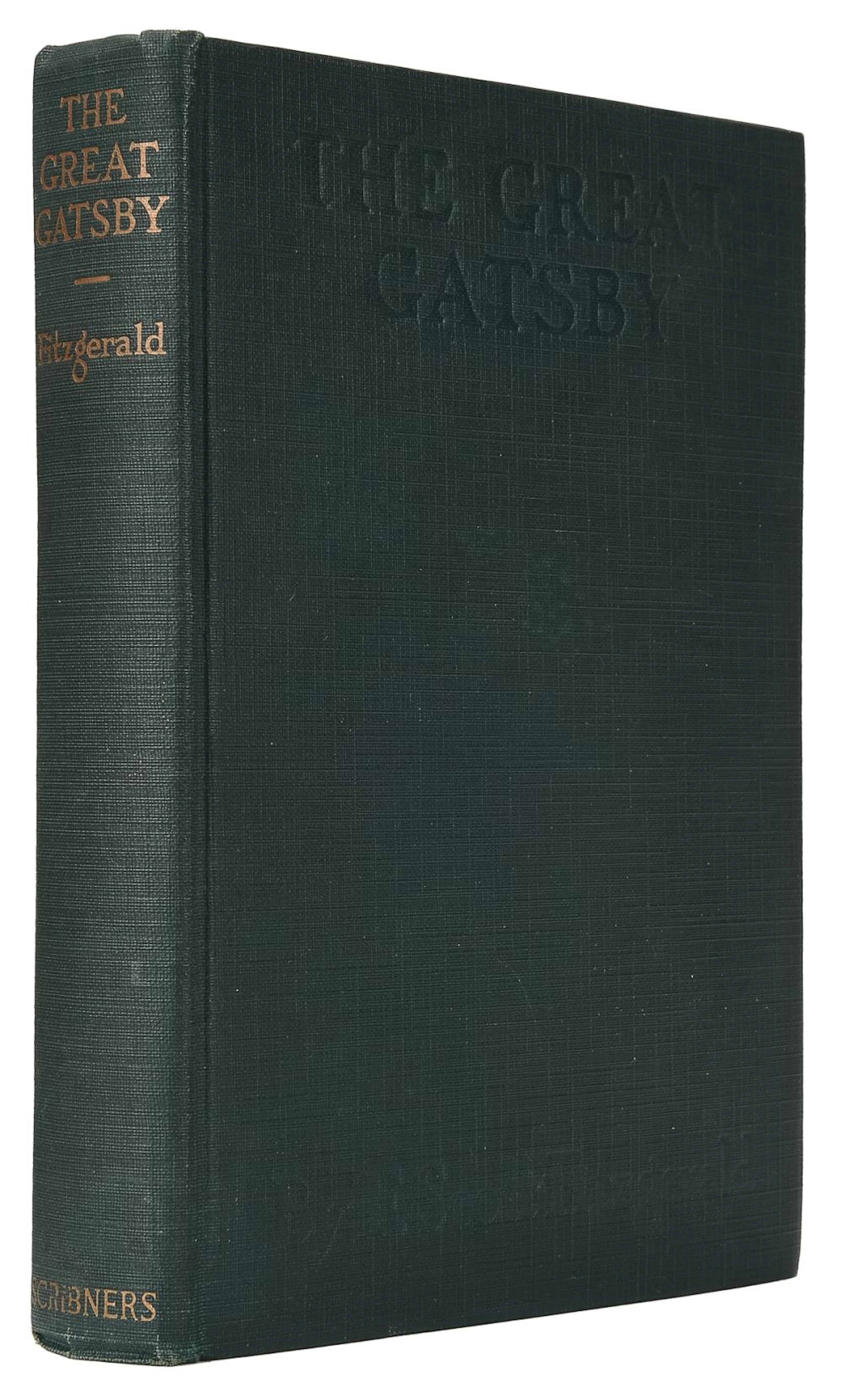 FITZGERALD, F. Scott (1896-1940). The Great Gatsby. New Yor...