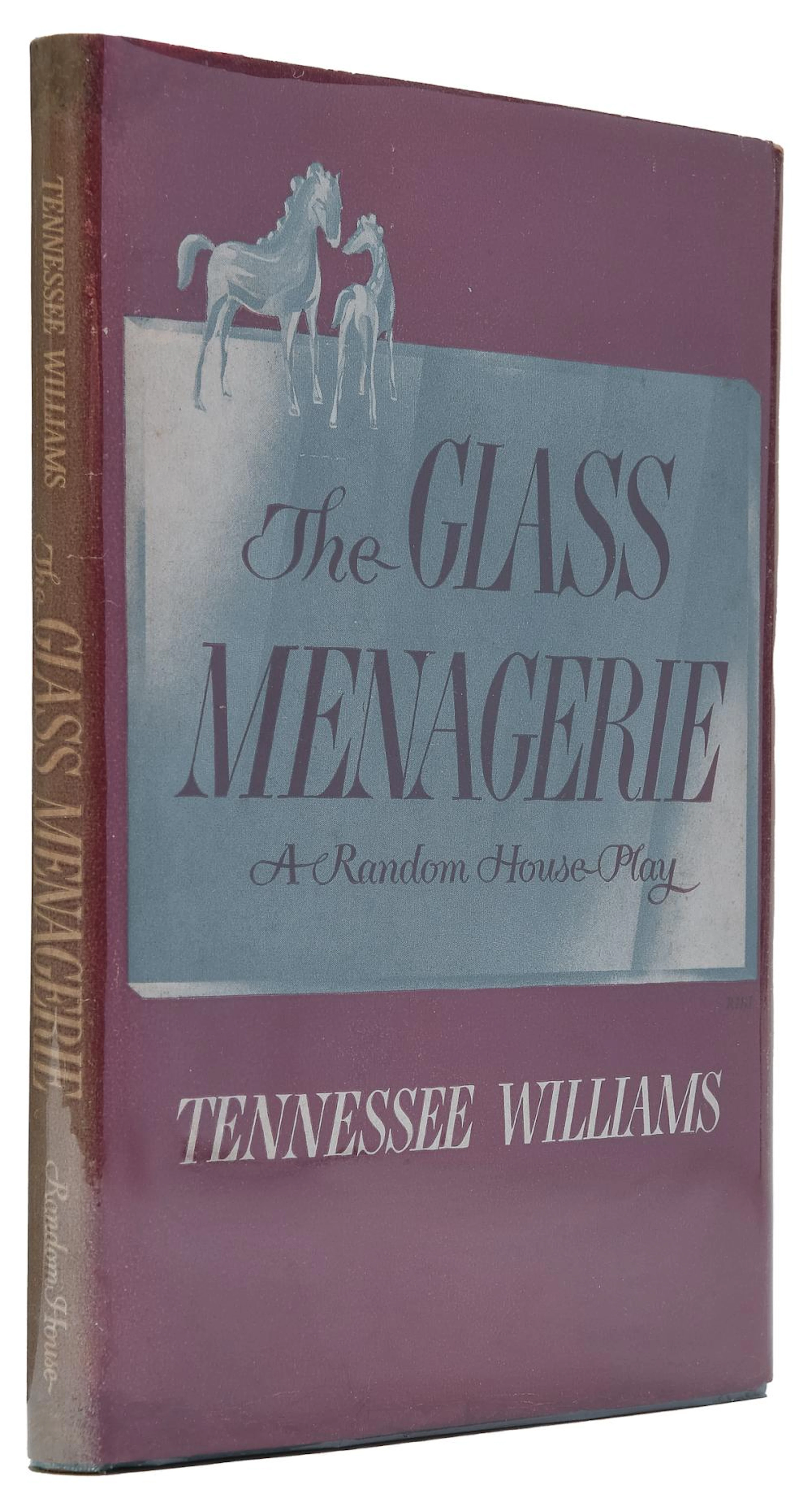 WILLIAMS, Tennessee (1911-1983). The Glass Menagerie. New Y...