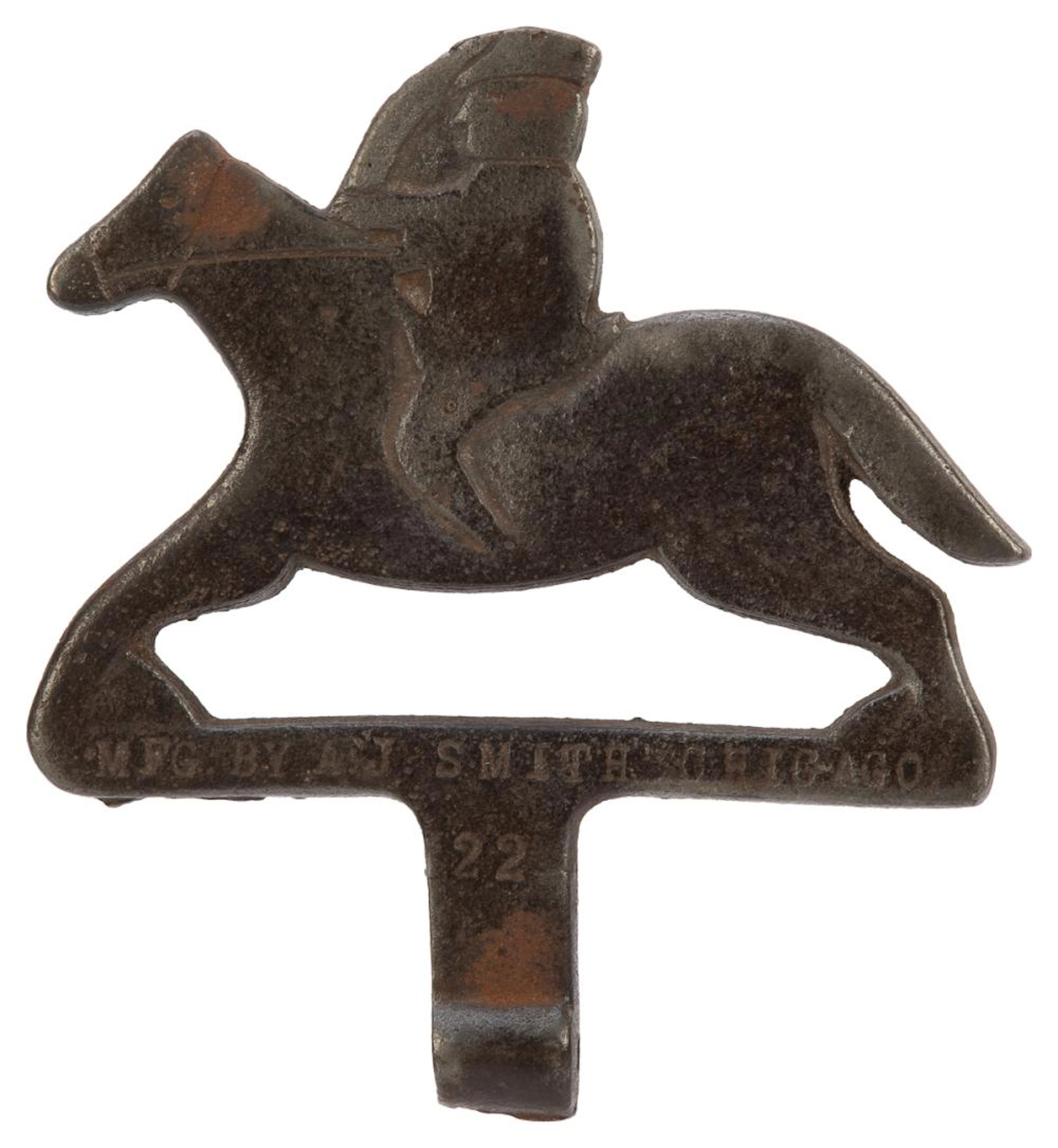 Cast Iron ?Cossack? Figural Shooting Gallery Target by Smit...