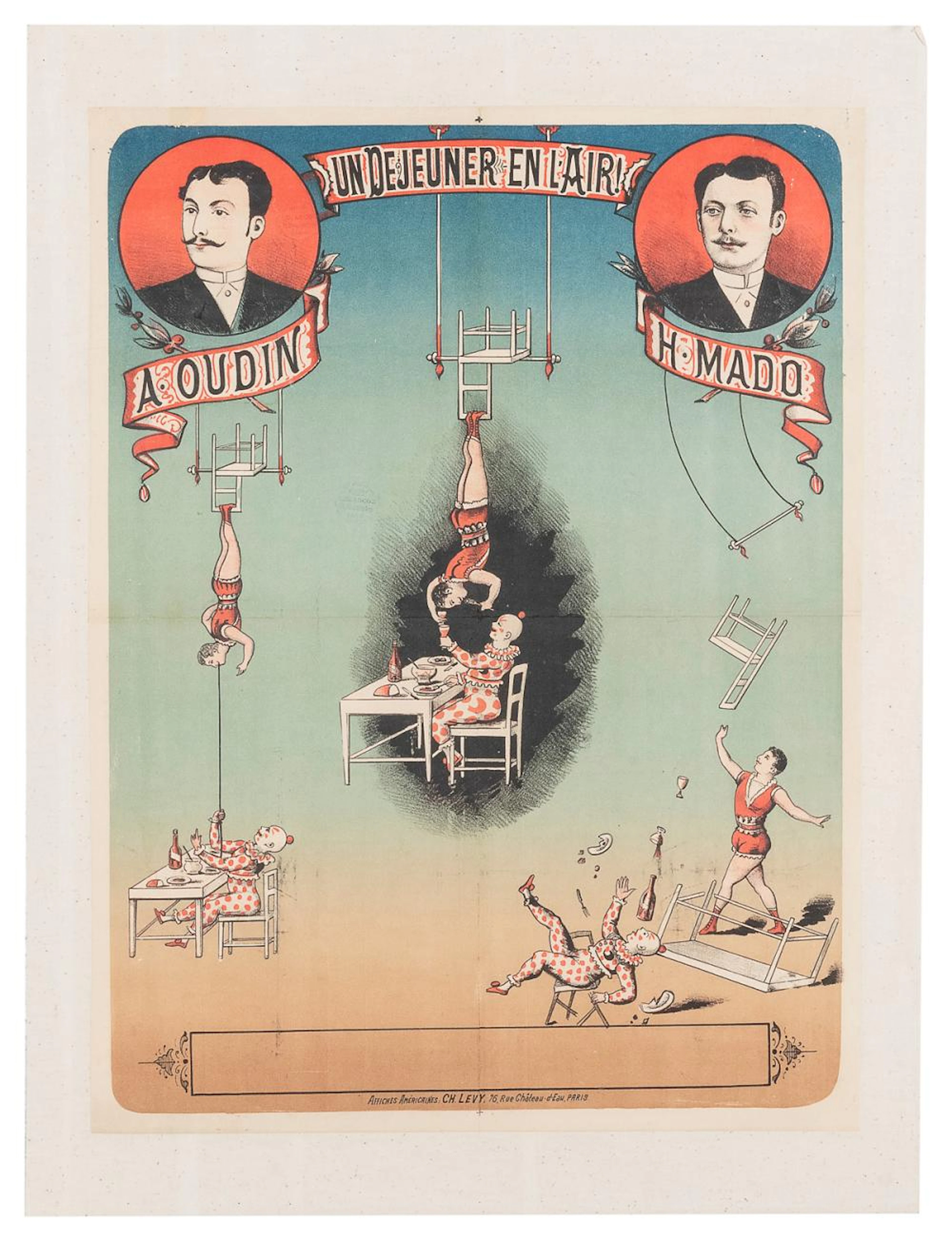 [EQUILIBRISTS] Un Dejeuner En L?Air. A. Oudin. H. Mado. Par...