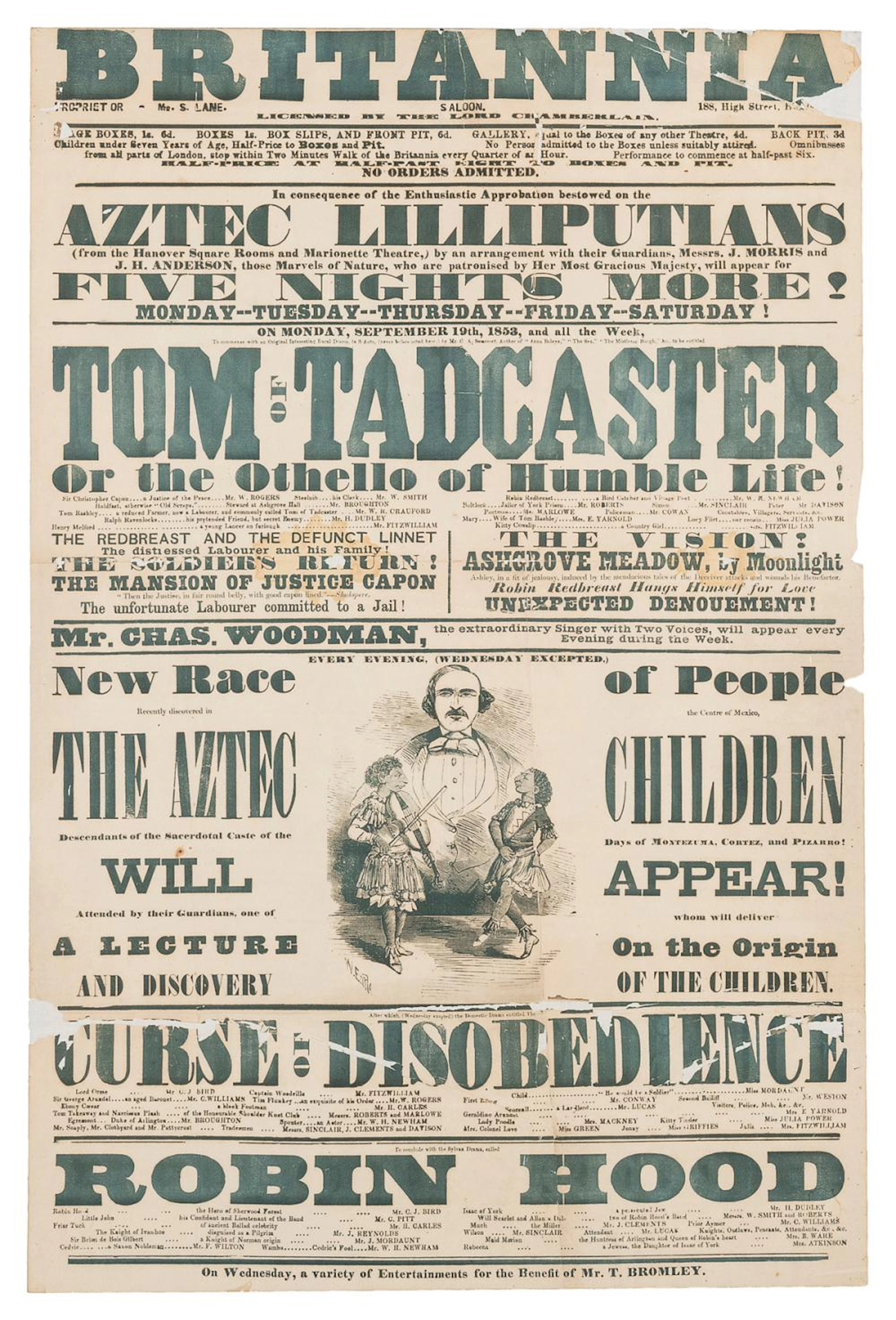 [ANDERSON, John Henry] New Race of People Recently Discover...