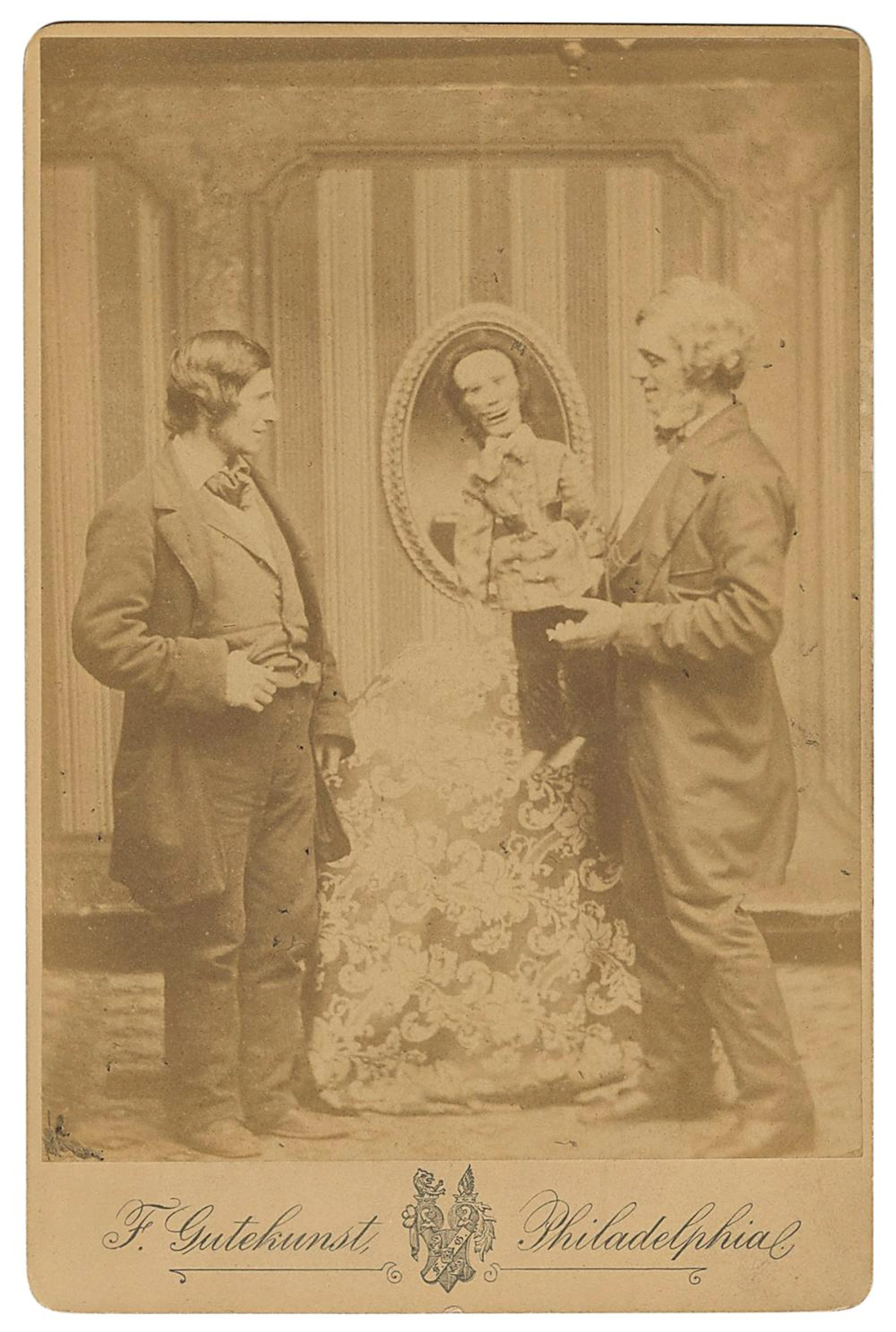 BLITZ, Signor (Antonio Van Zandt, 1810 ? 77). Cabinet Photo...