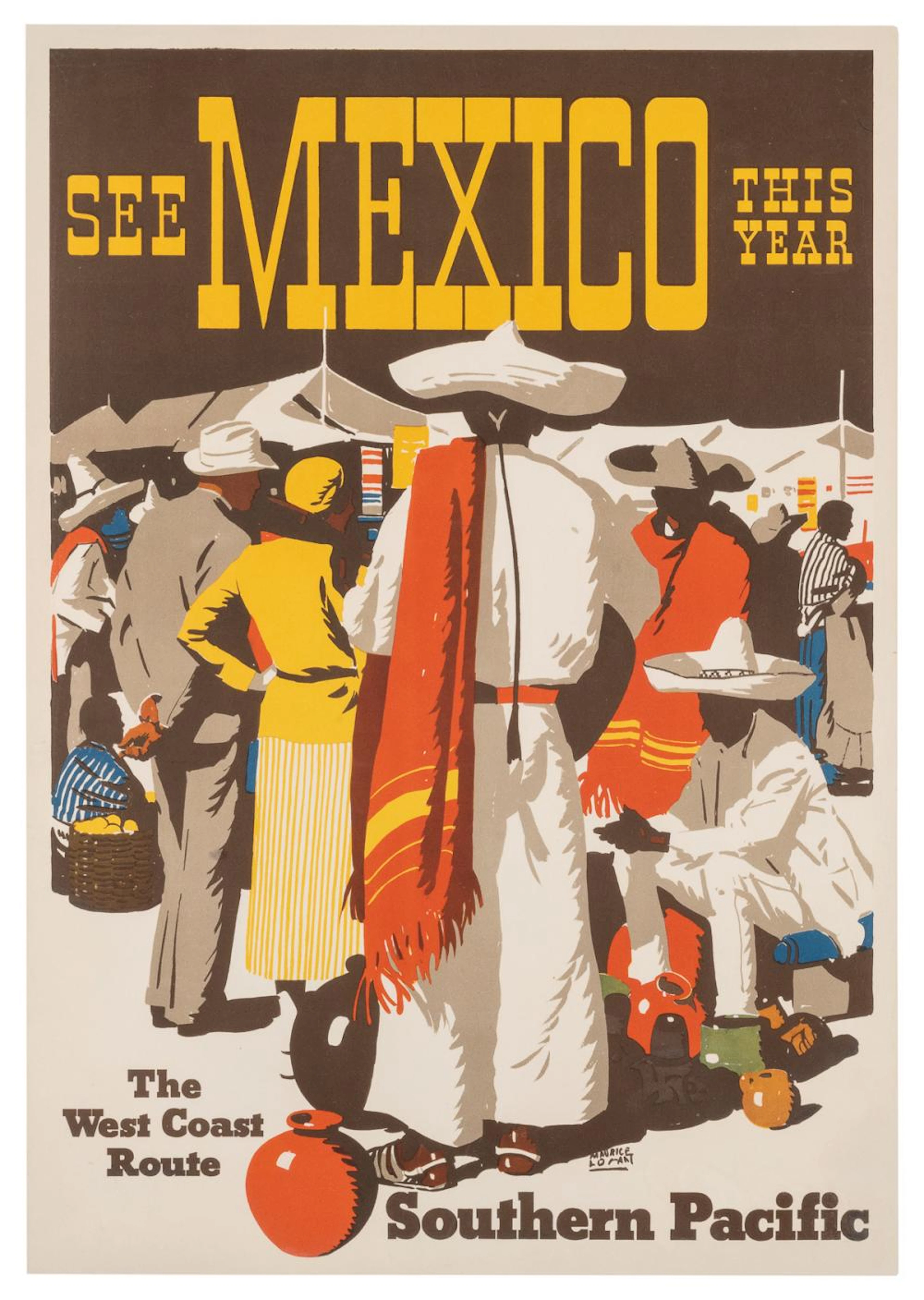 LOGAN, Maurice (1886 ? 1977). See Mexico This Year / Southe...