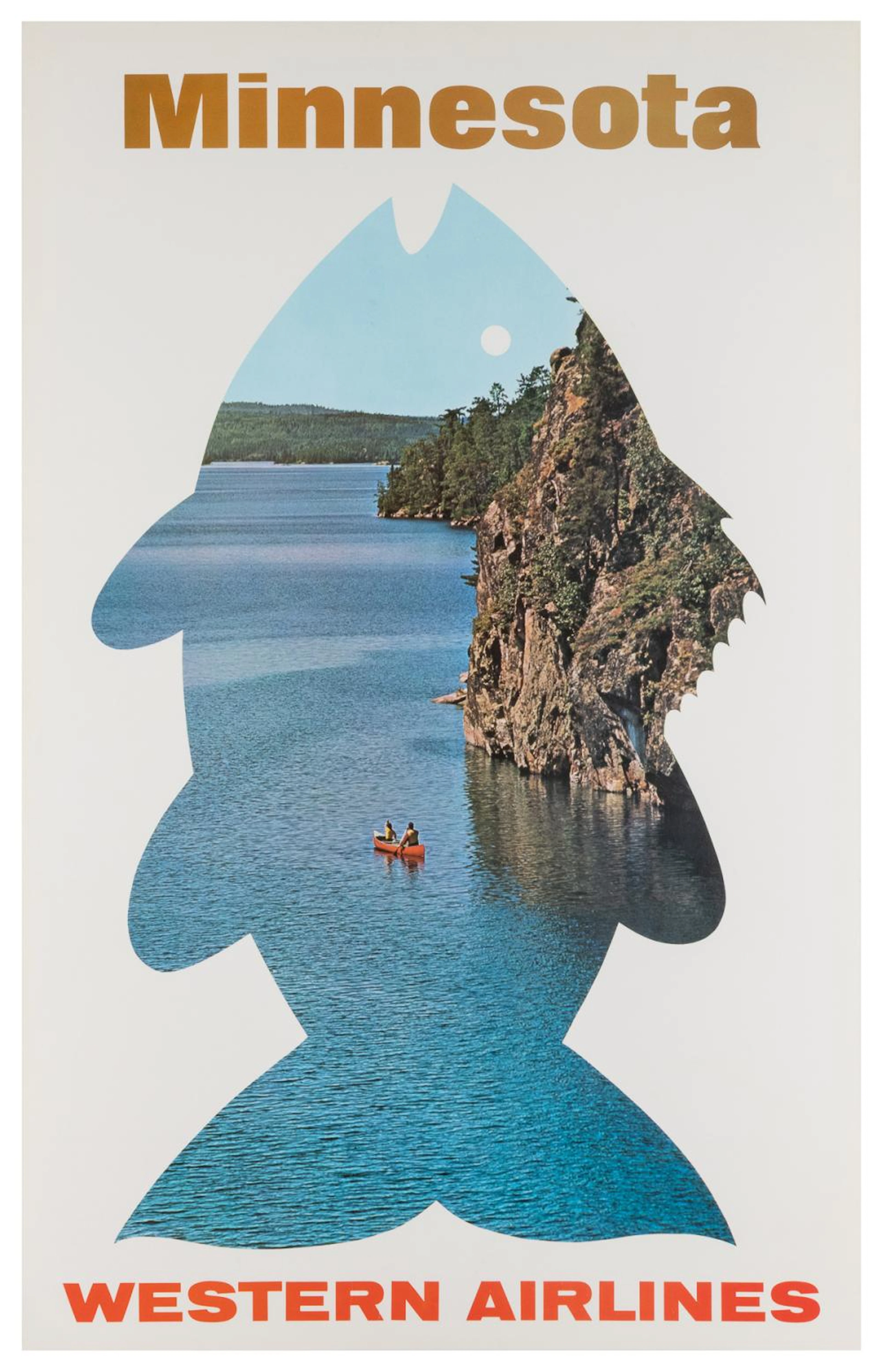 Minnesota / Western Airlines. [1970s]. Photographic travel ...