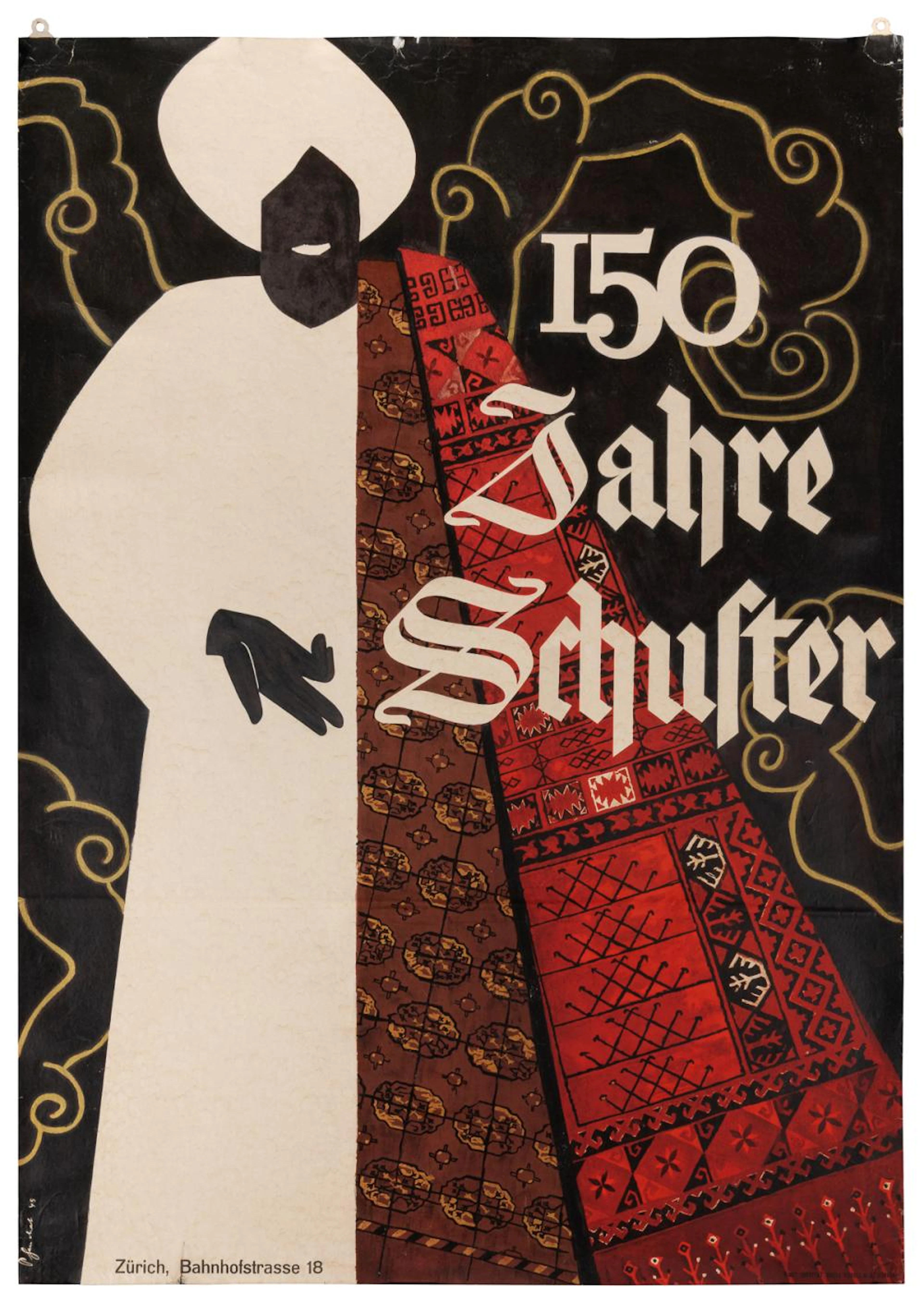 GAUCHAT, Pierre (1902-1956). Schuster / 150 Jahre. 1945. Zu...
