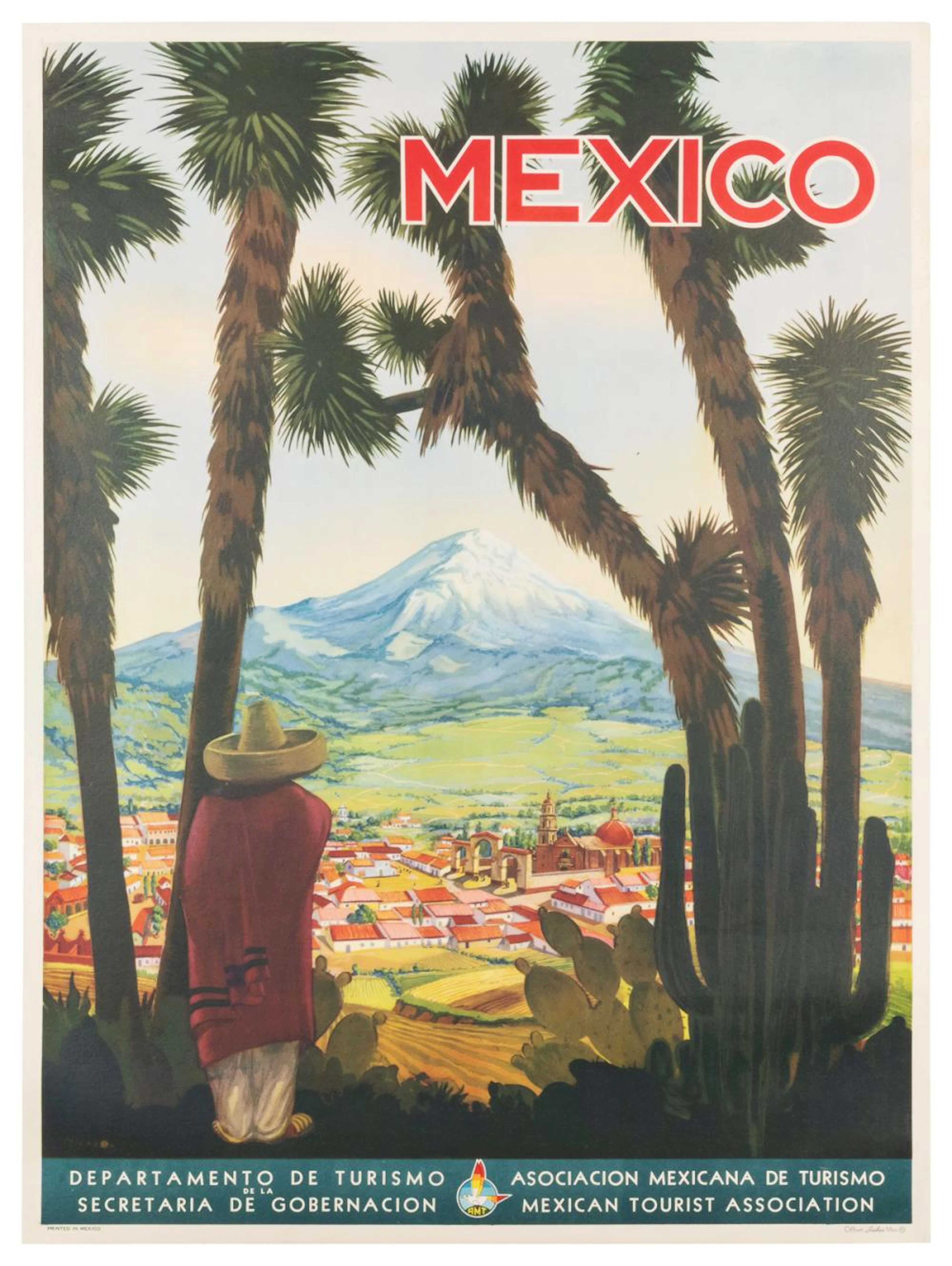 Mexico. Mexico: Offset Galas, ca. 1950s. Mexican Tourist As...