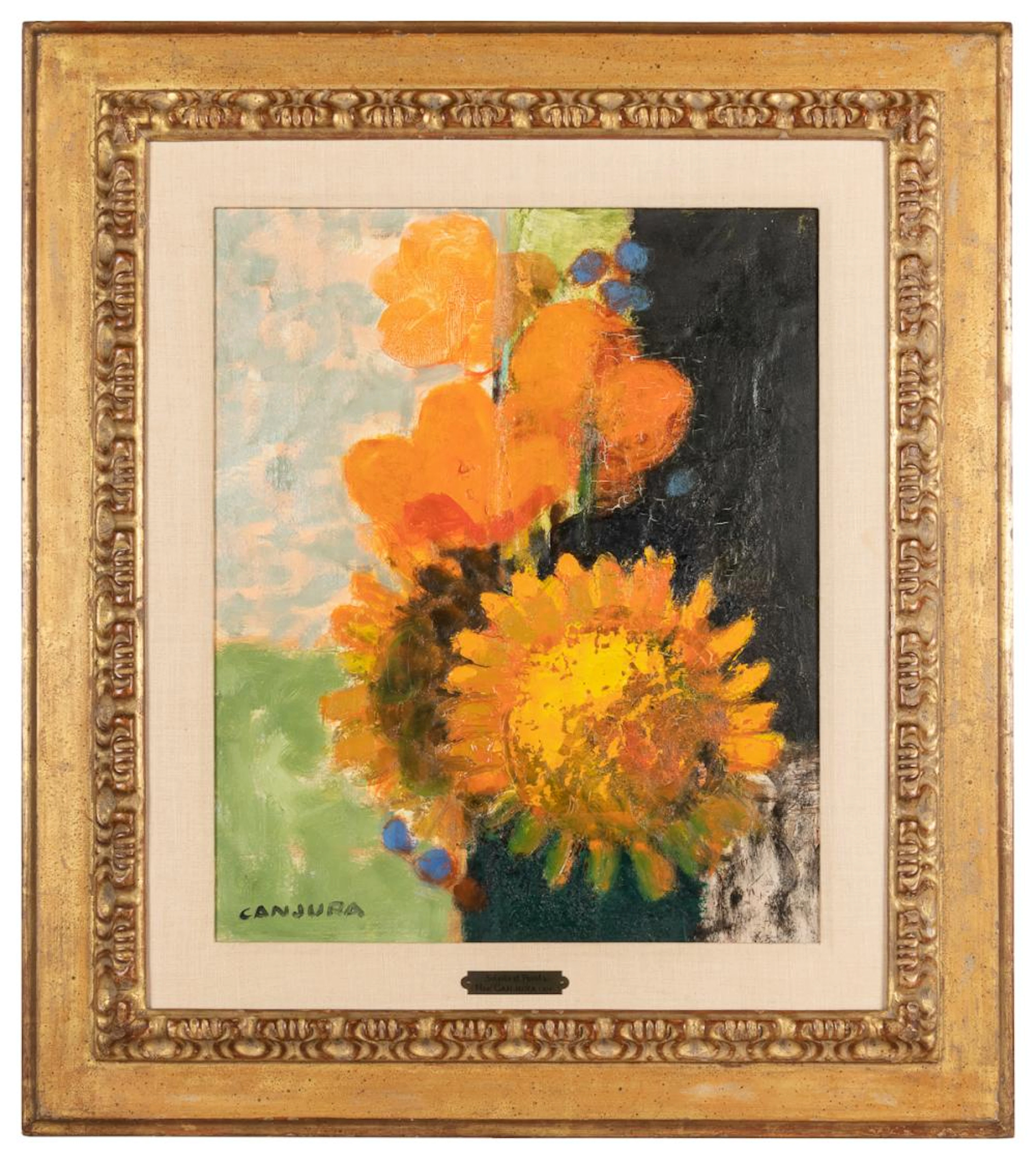 CANJURA, Noé (Salvadoran, 1922-1970). Soleils et Pavots. [N...