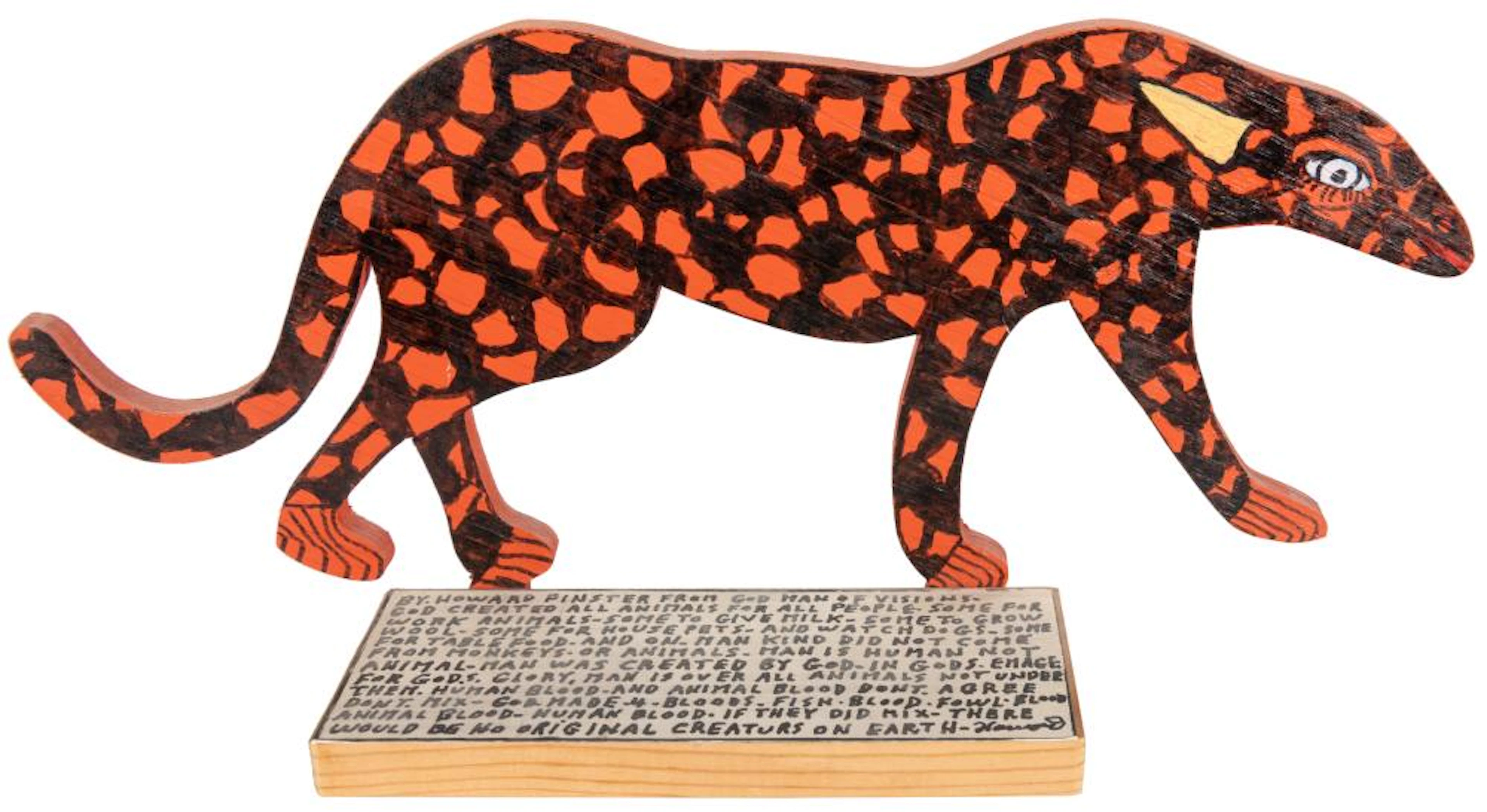 FINSTER, Howard (American, 1916-2001). Cheetah. #39,600. [1...