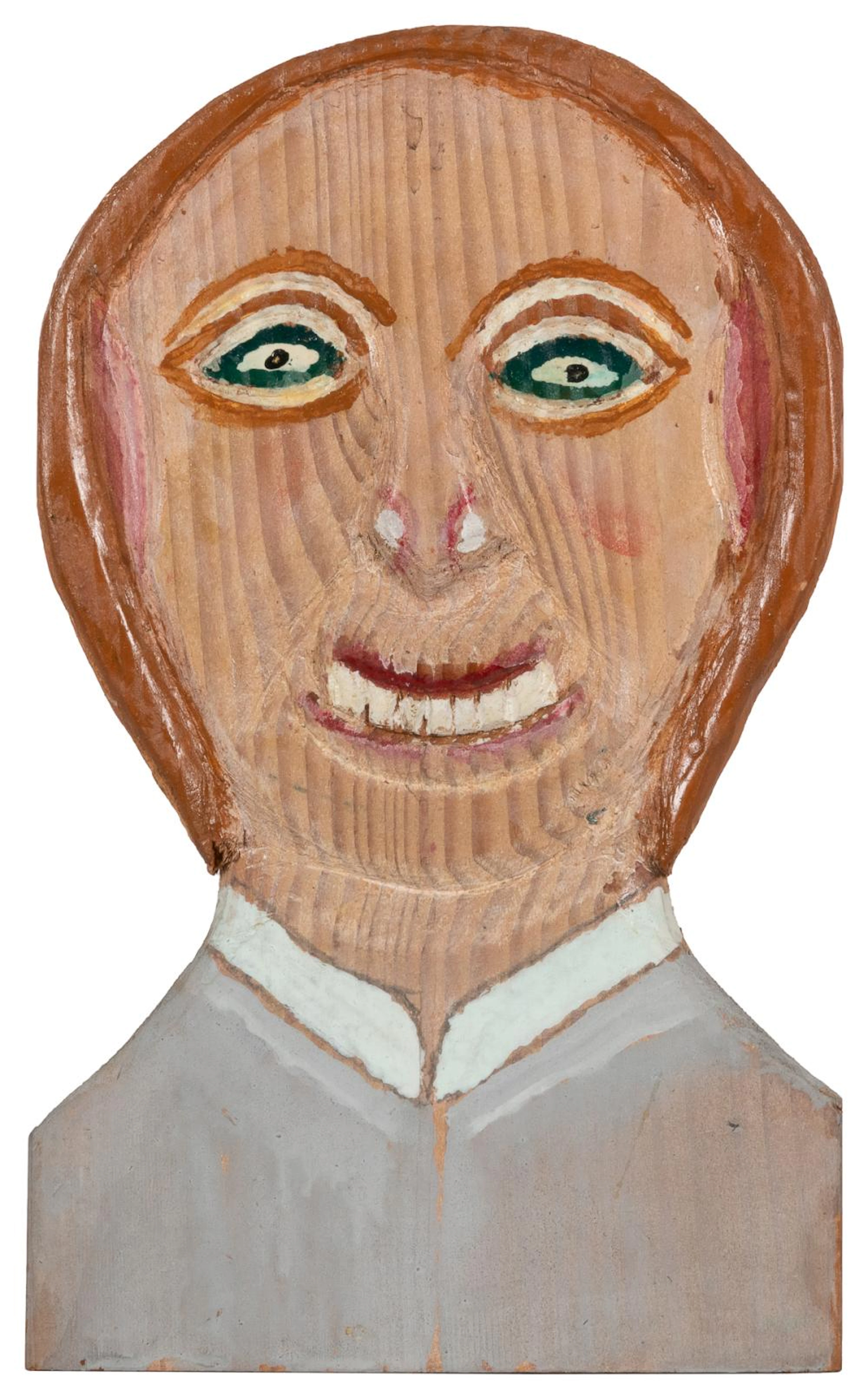 DAWSON, William (American, 1901-1990) Wood Carved and Paint...