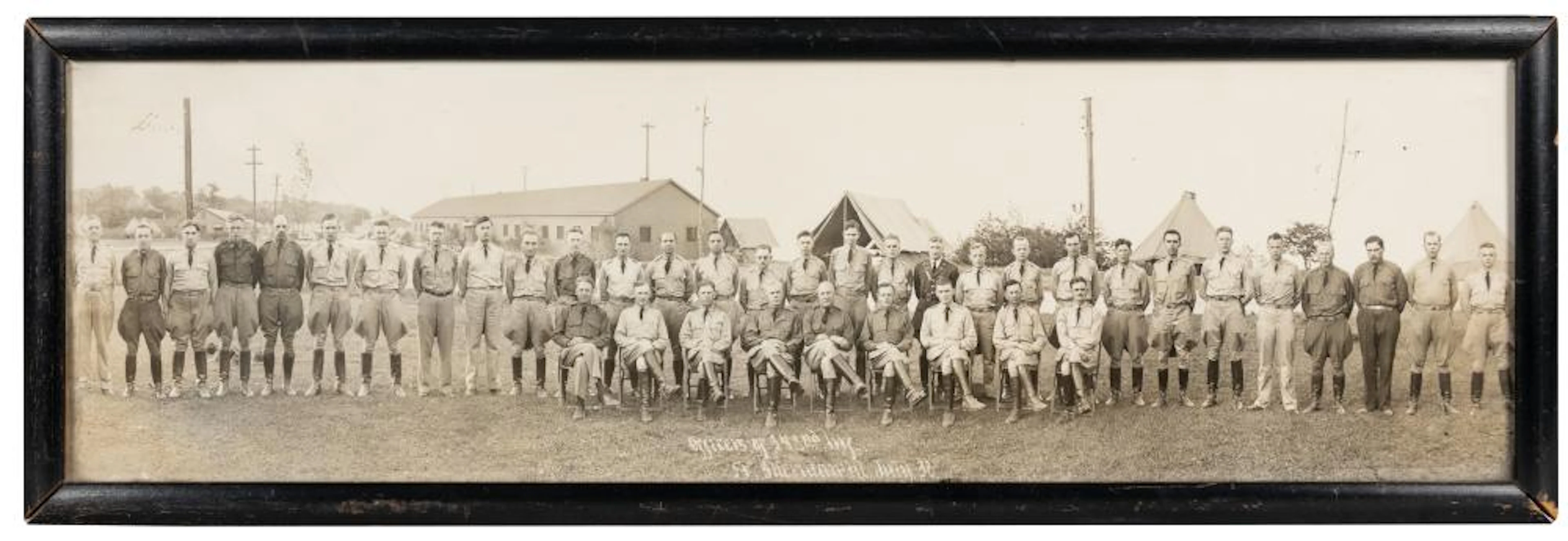 [PHOTOGRAPHY]. A Trio of Panoramic Photographs of Soldiers ...