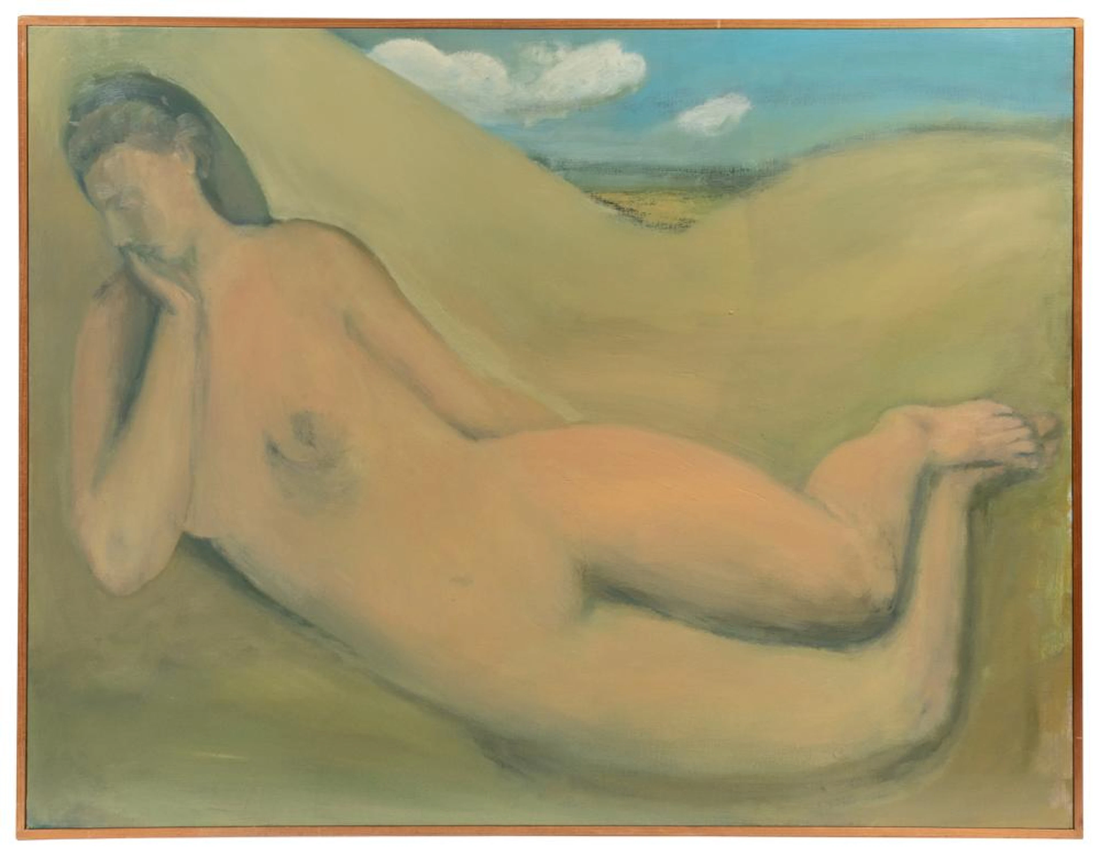 BEAL, Donald (American, b. 1959). The Sleeping Nude. 1989. ...