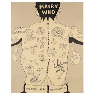 HAIRY WHO (American, 20th century) Jim Falconer, Art Green,...