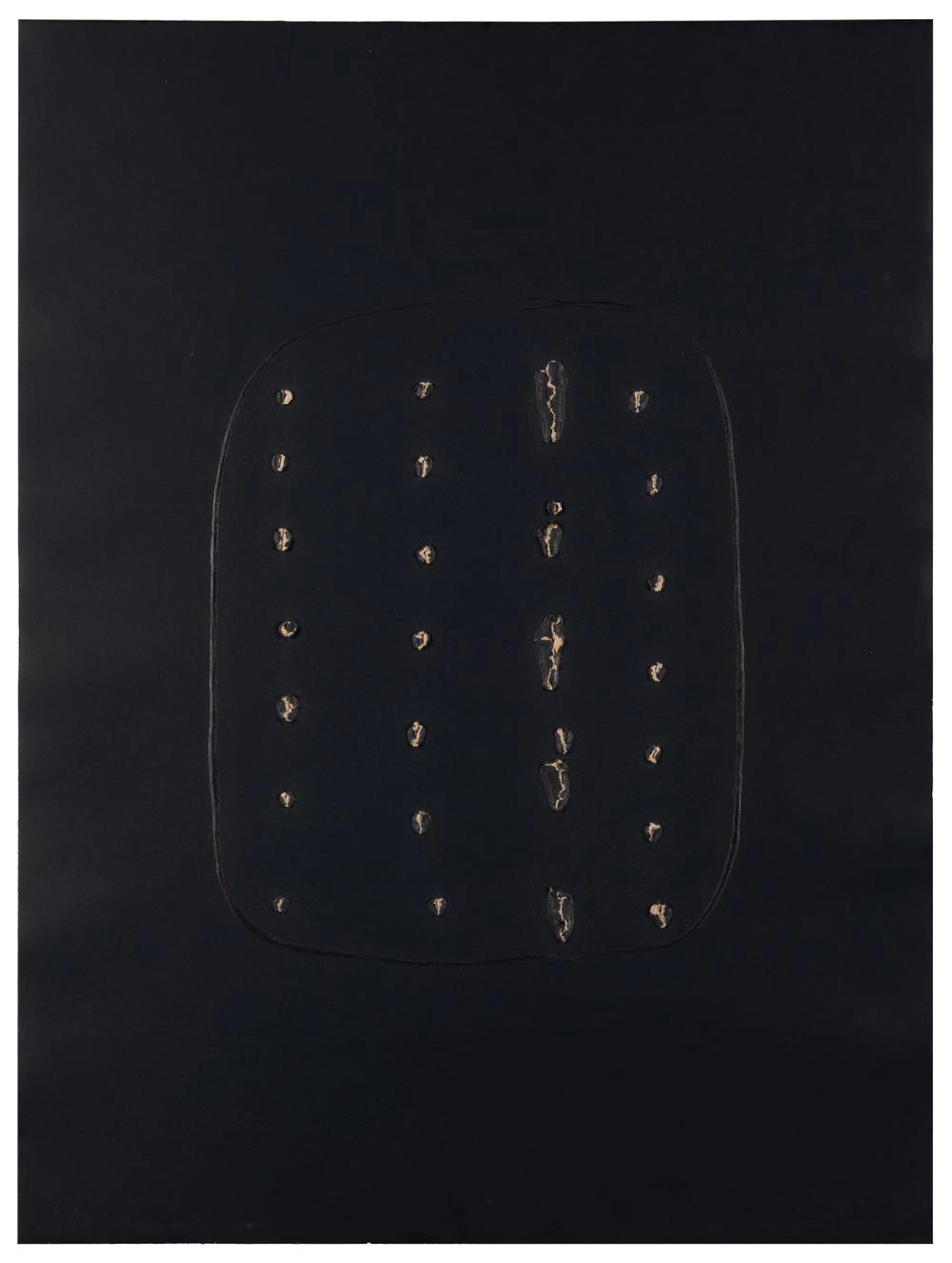 FONTANA, Lucio (Italian, 1899-1968) Concetto Spaziale. 1968...