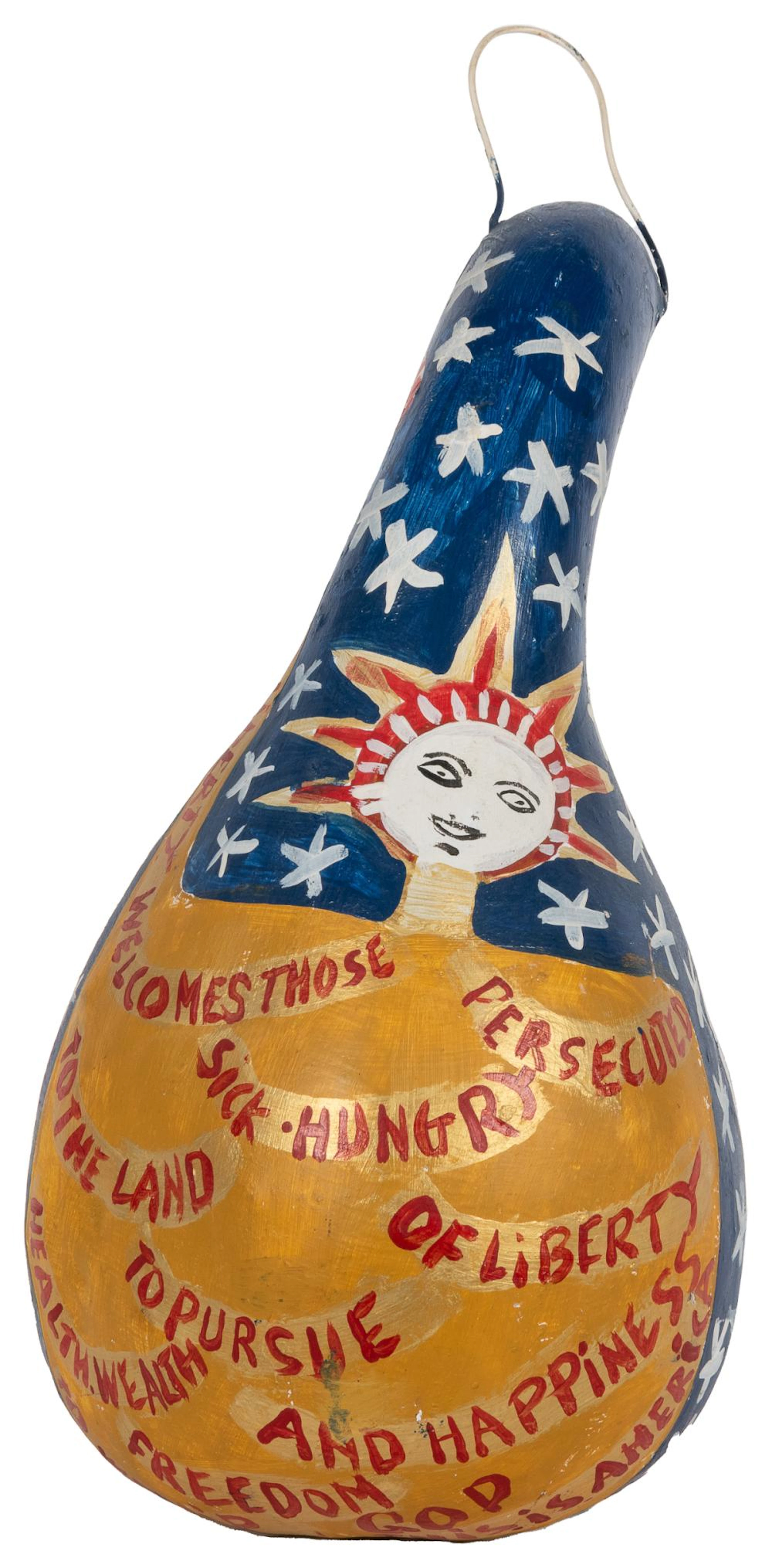 PERKINS, B. F. (American, 1904-1993). Patriotic Painted Gou...