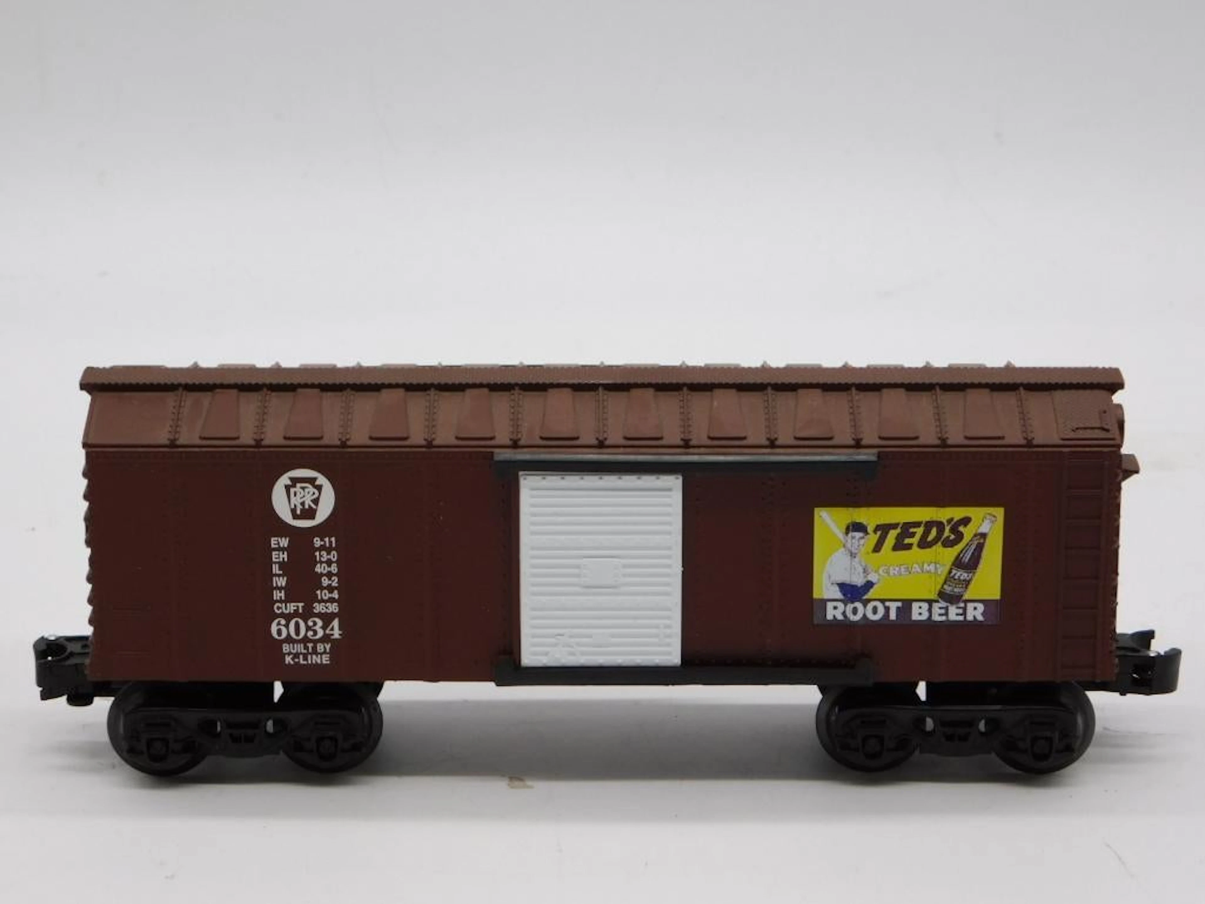 PRR ROOT BEER BOXCAR WITH ORIGINAL BOX