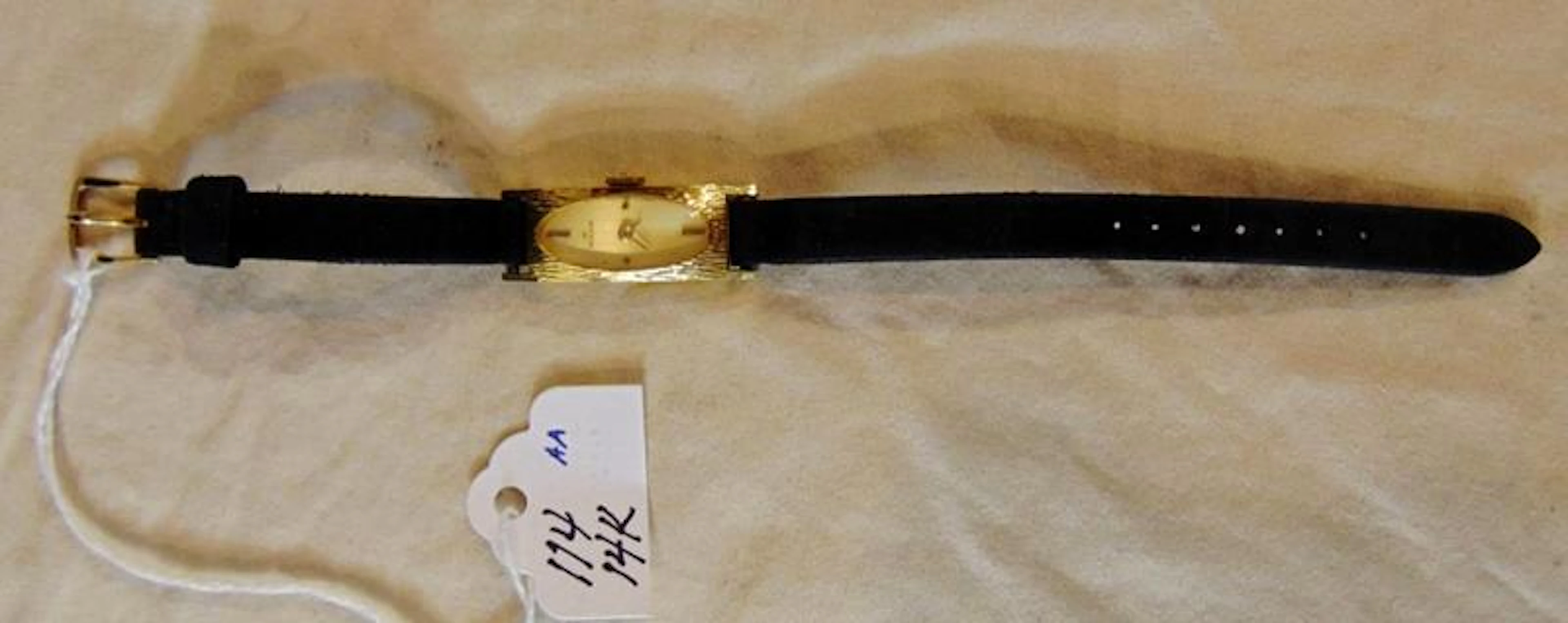 14K Yellow Gold MILUS Ladies Watch