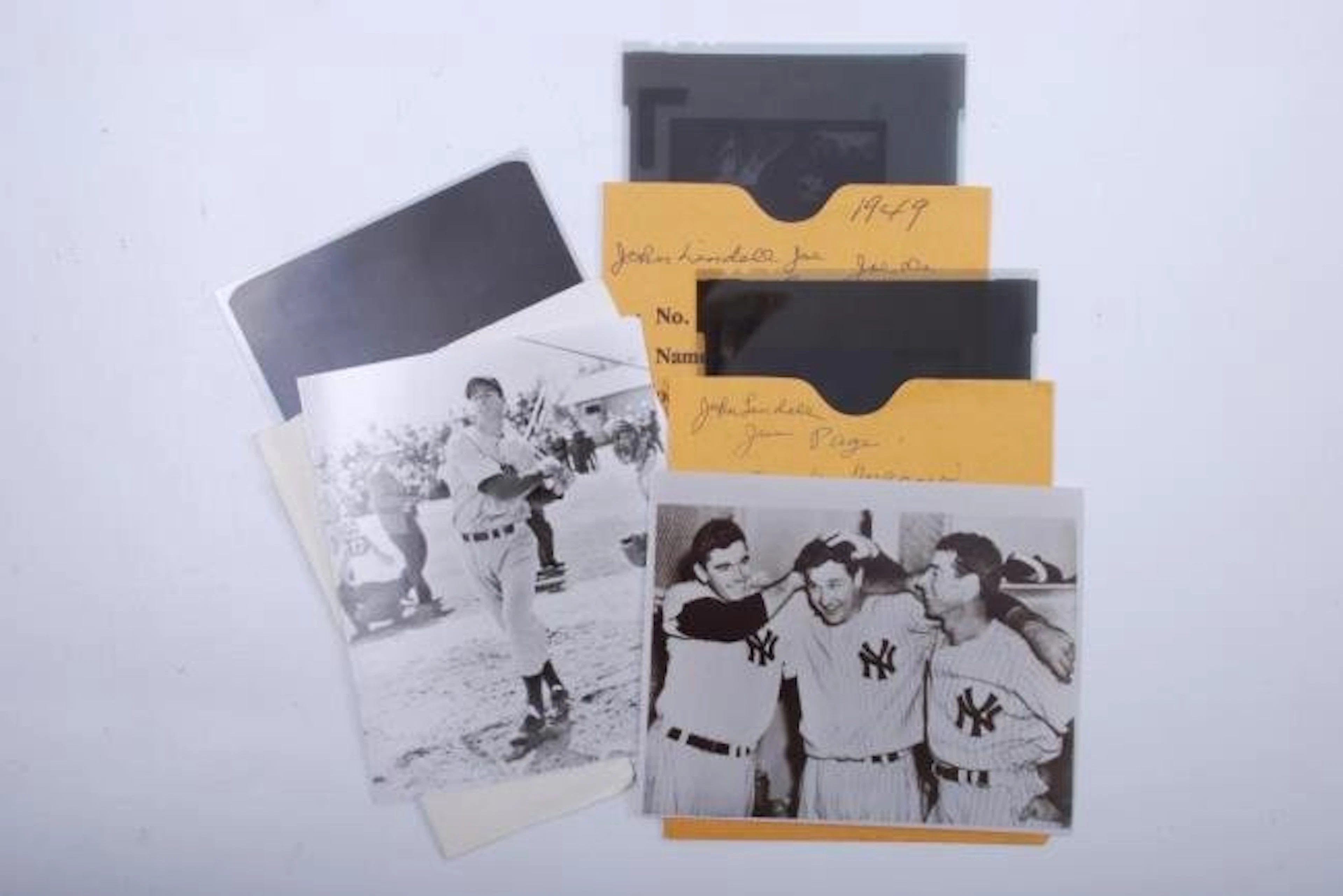 Group of Three (3) Joe Dimaggio Negatives