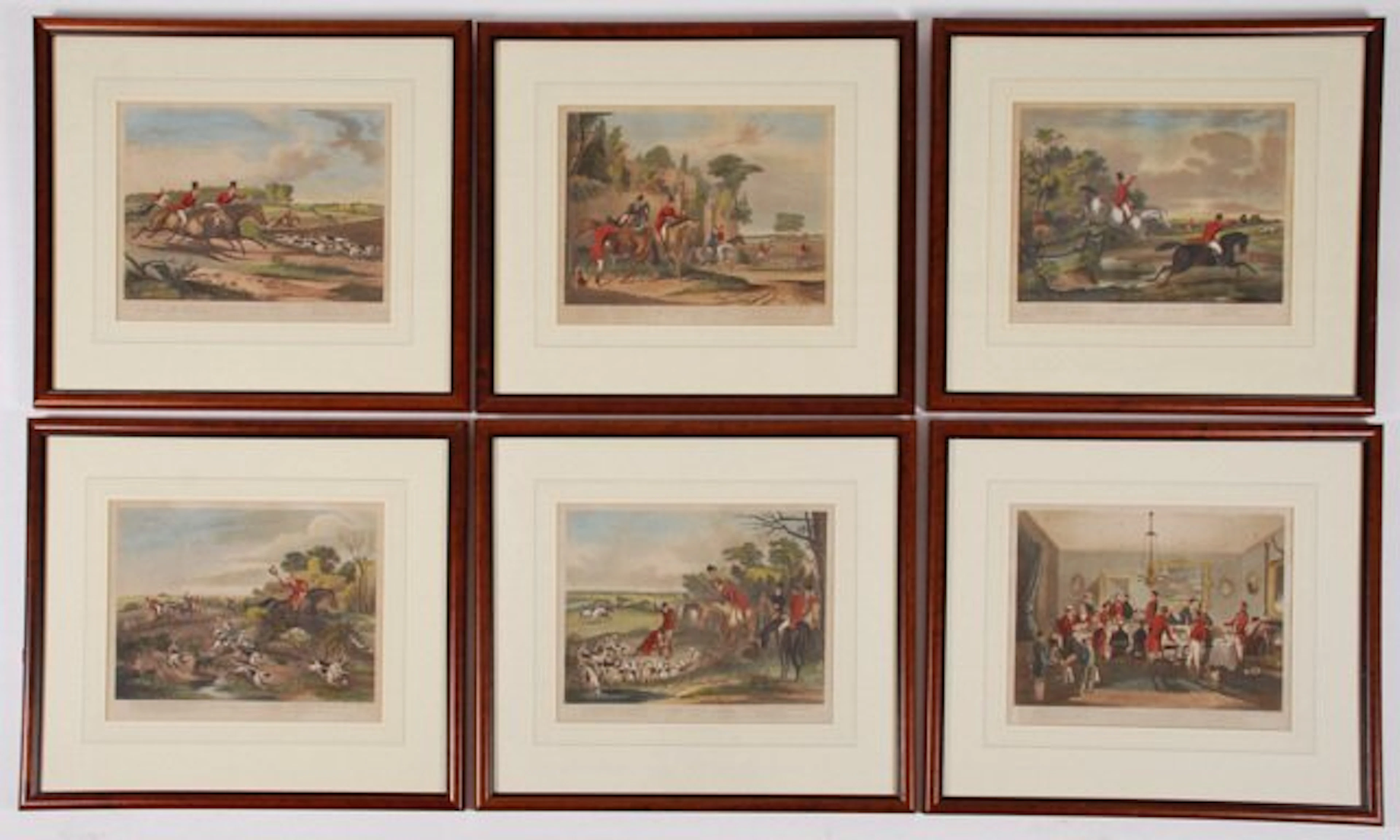 (19th c.) Bachelor's Hall Equestrian Prints