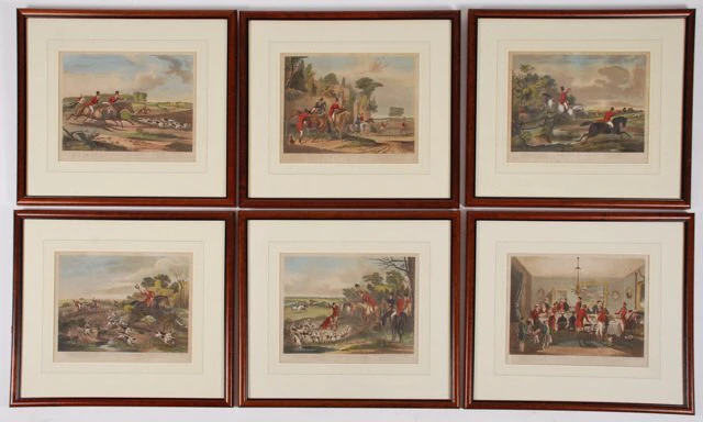 (19th c.) Bachelor's Hall Equestrian Prints