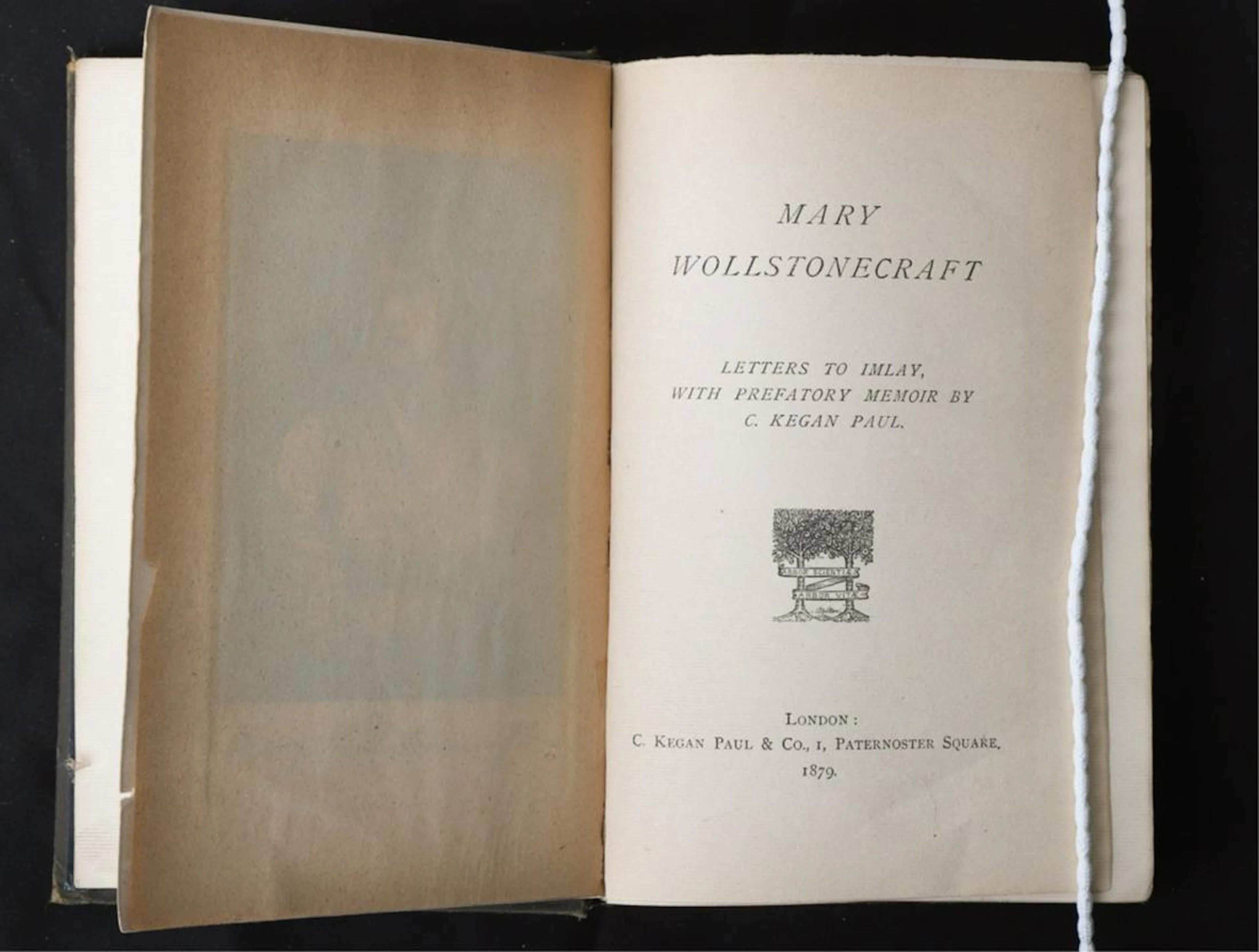 MARY WOLLSTONECRAFT LETTERS TO IMLAY 1879