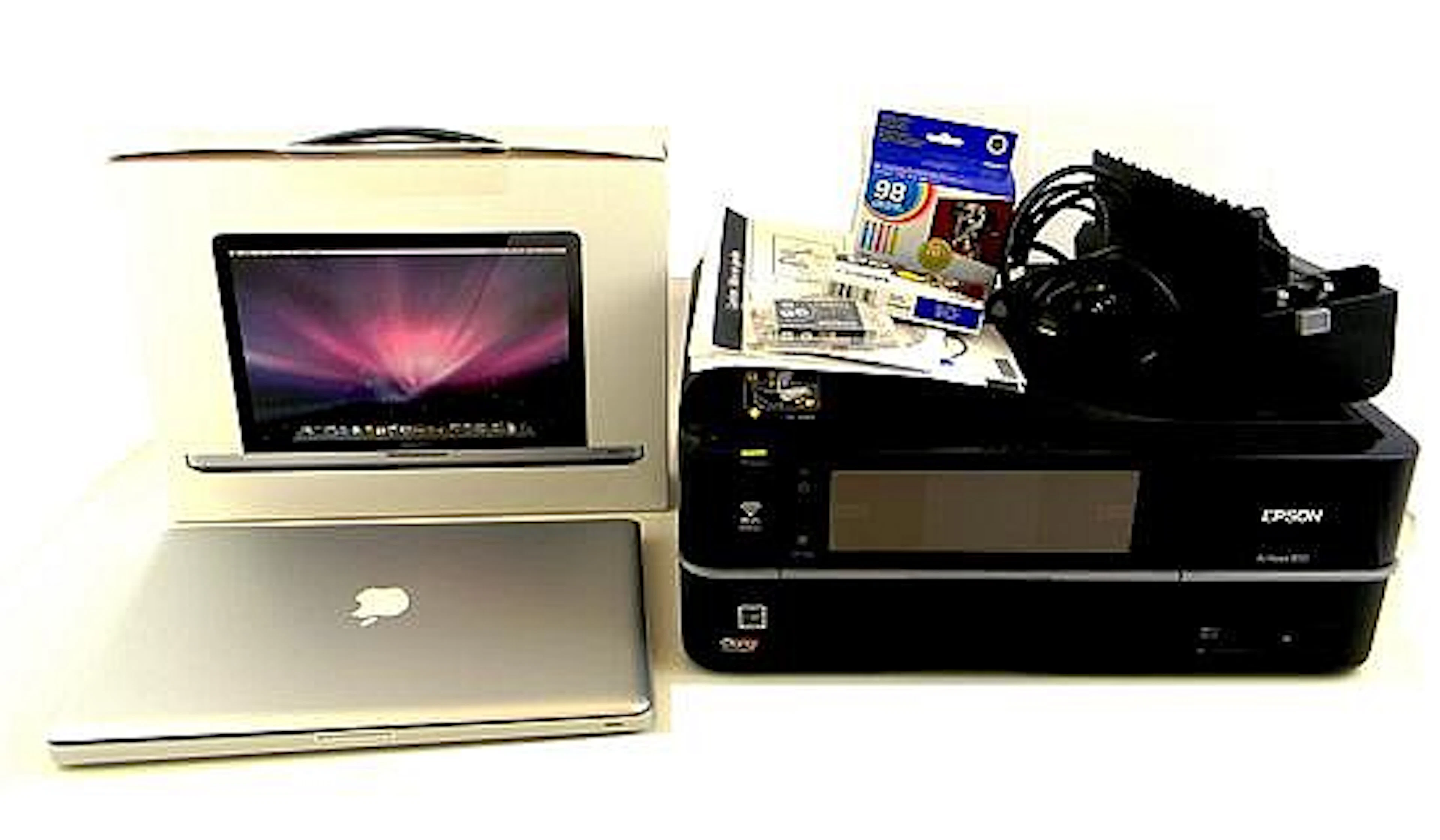 Apple MacBook Pro laptop and Epson printer: entry level...