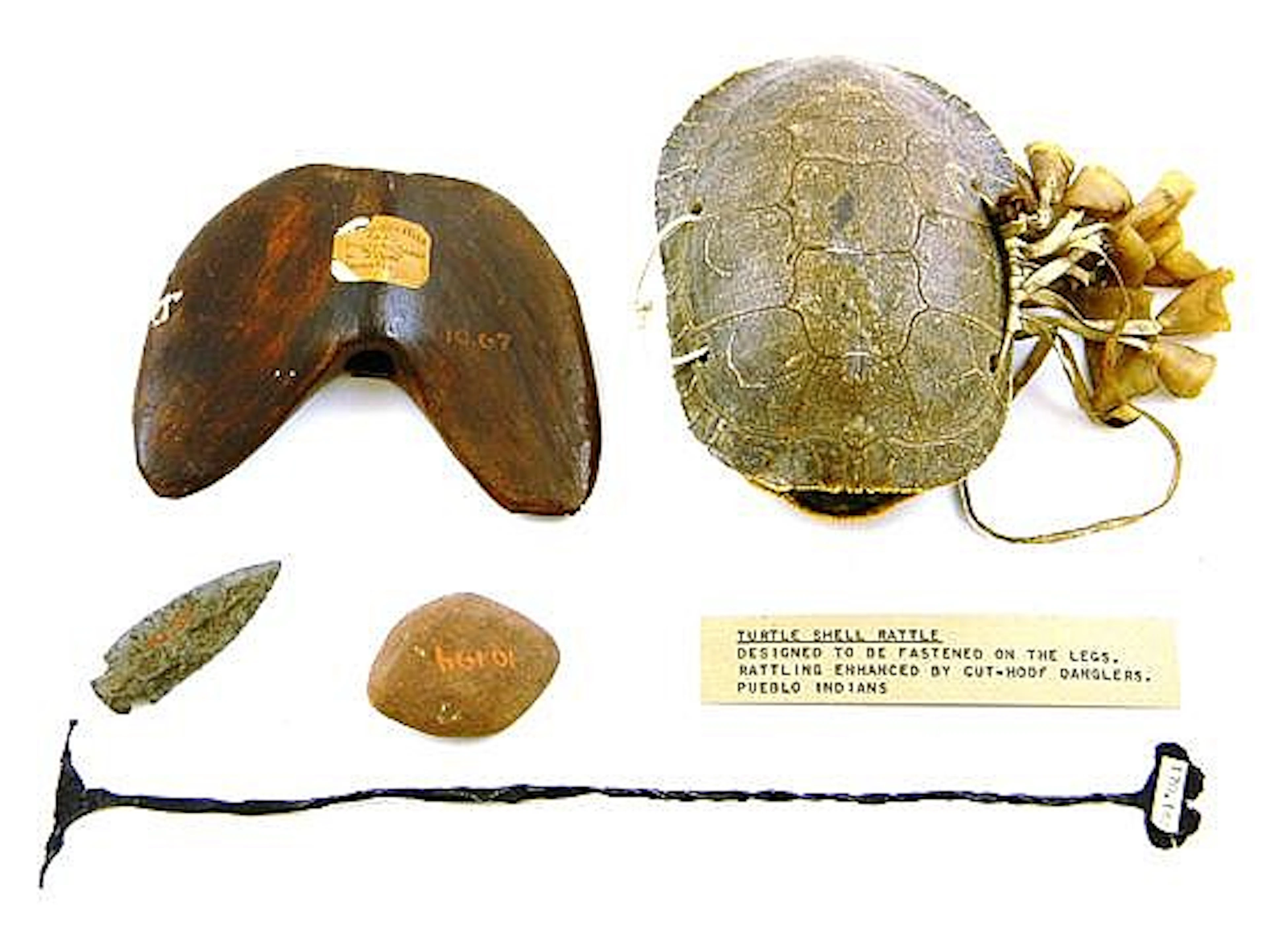 Five pieces of Native American
