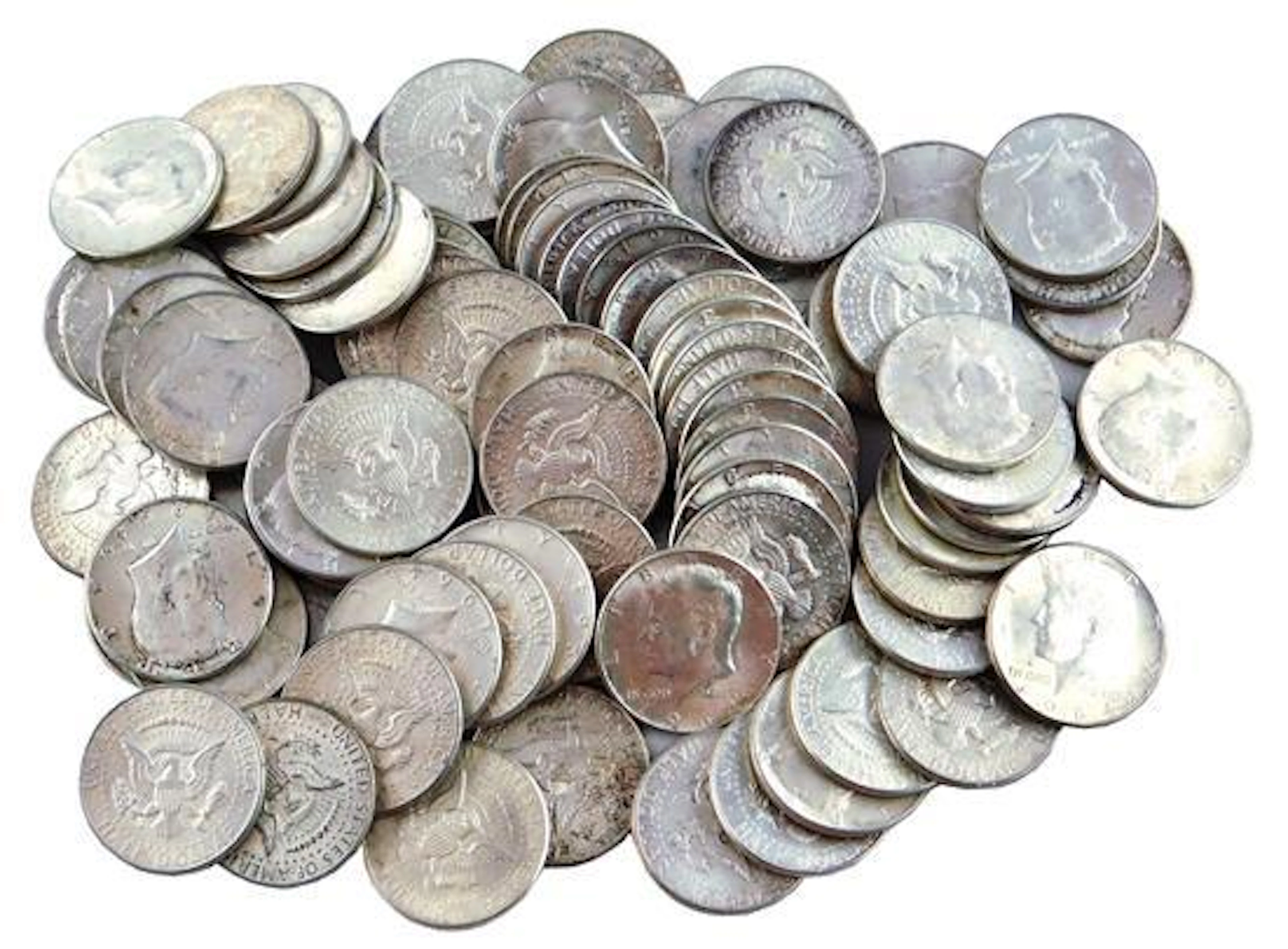 ?COINS: 1964 Kennedy half dollars