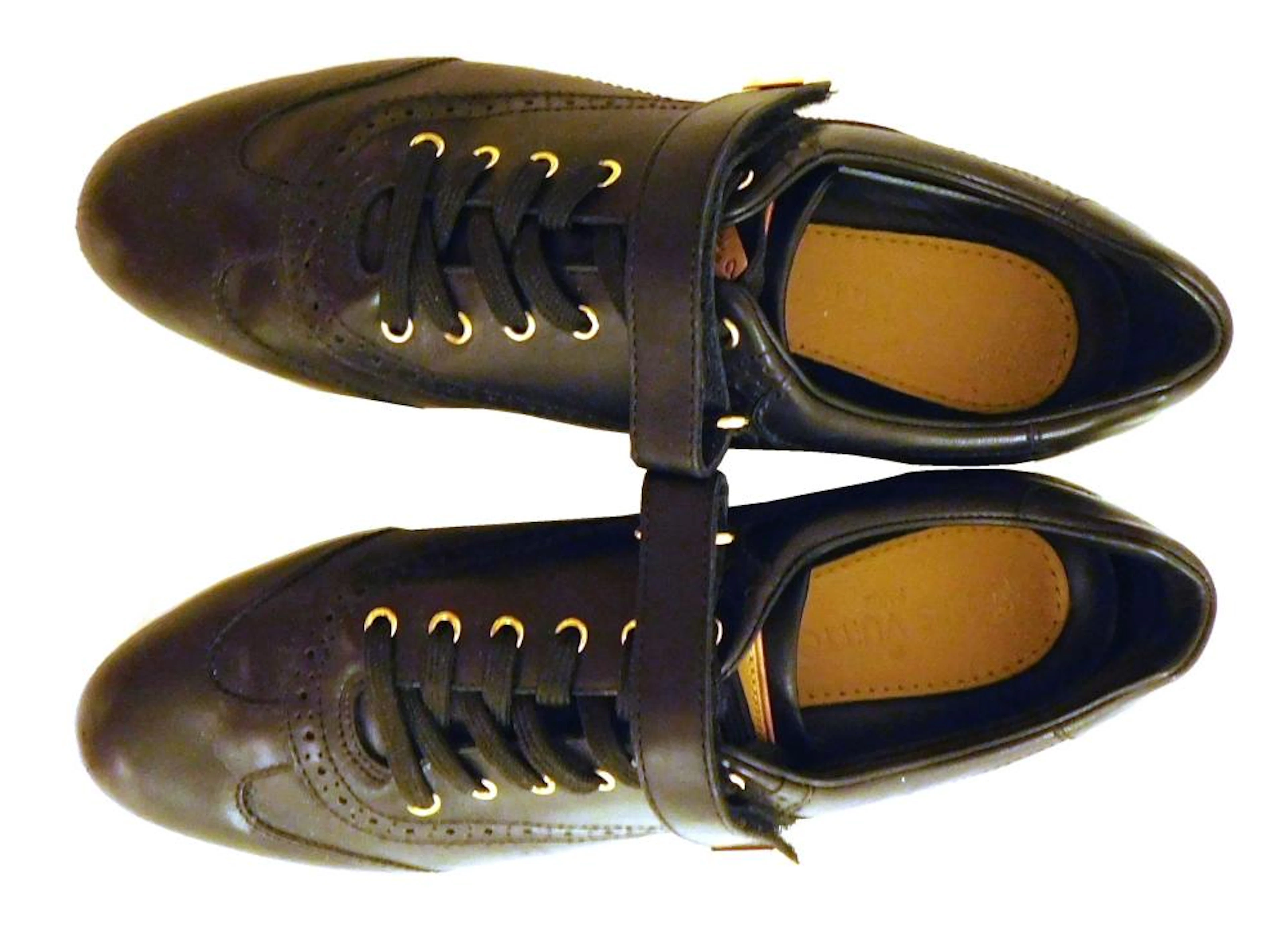 VINTAGE CLOTHING: Louis Vuitton black patent leather women's sneakers