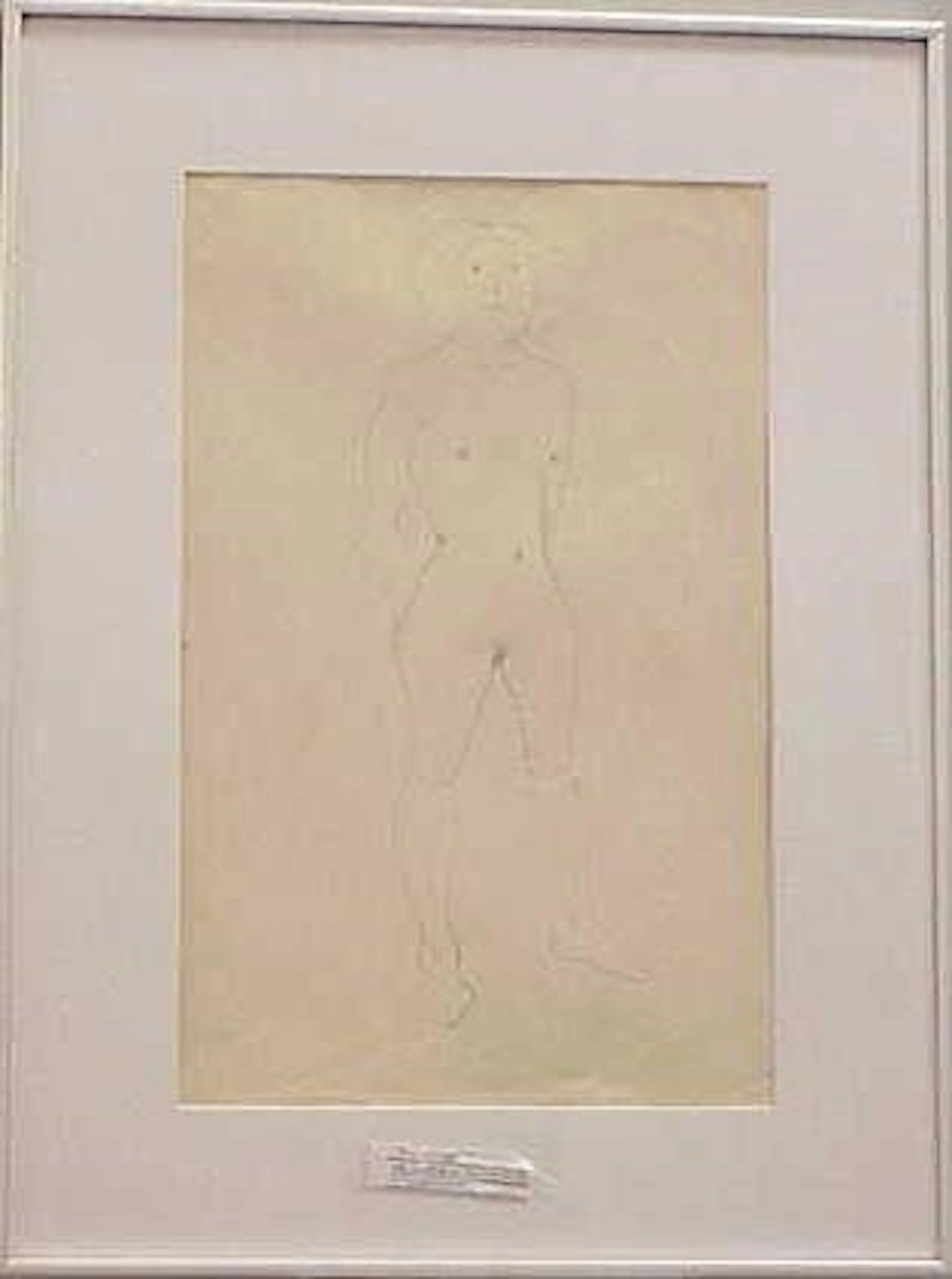 292: PENCIL ON PAPER, SIGNED ANTON PESCHKA