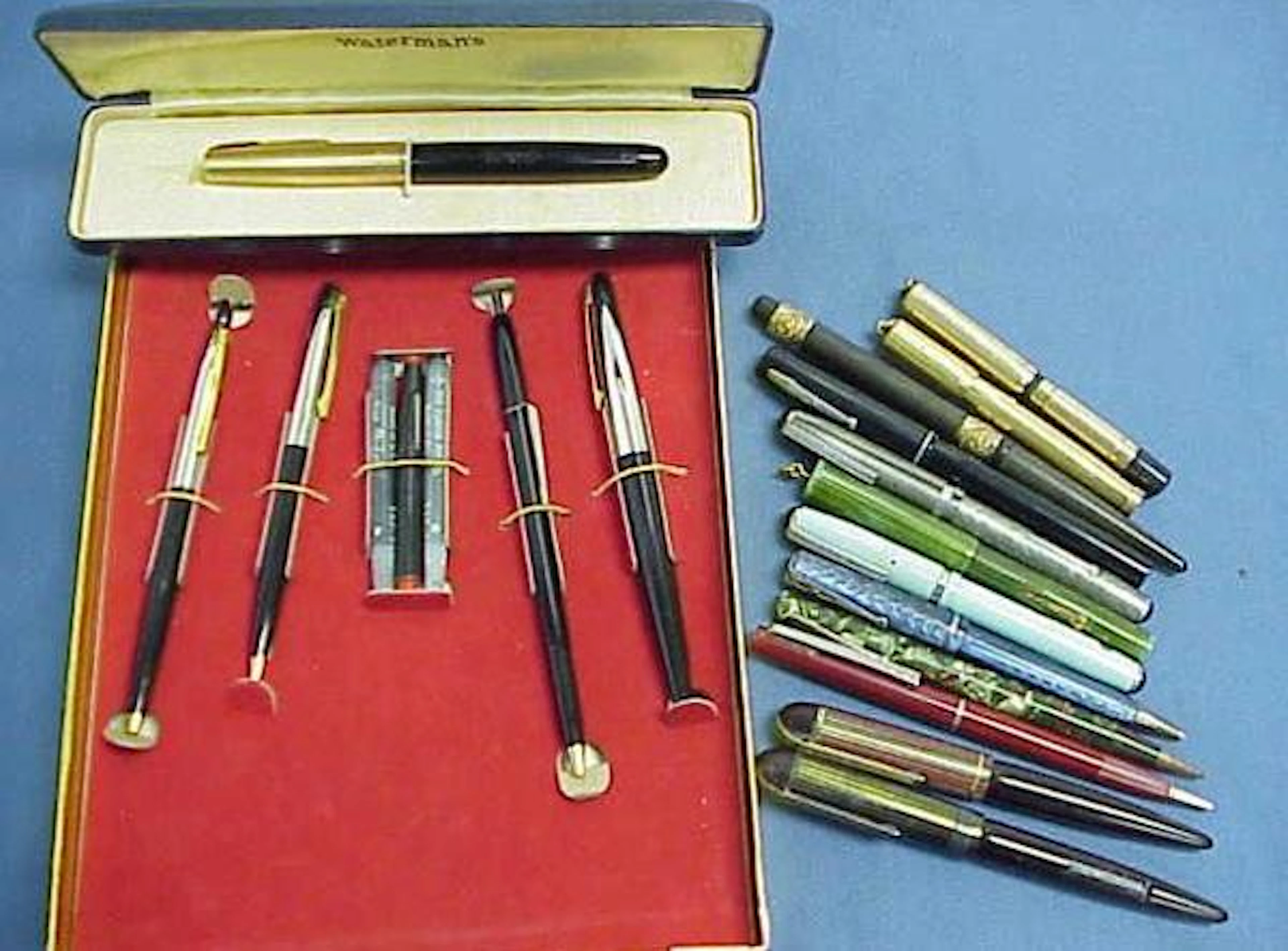 231: LOT (14) VINTAGE FOUNTAIN PENS