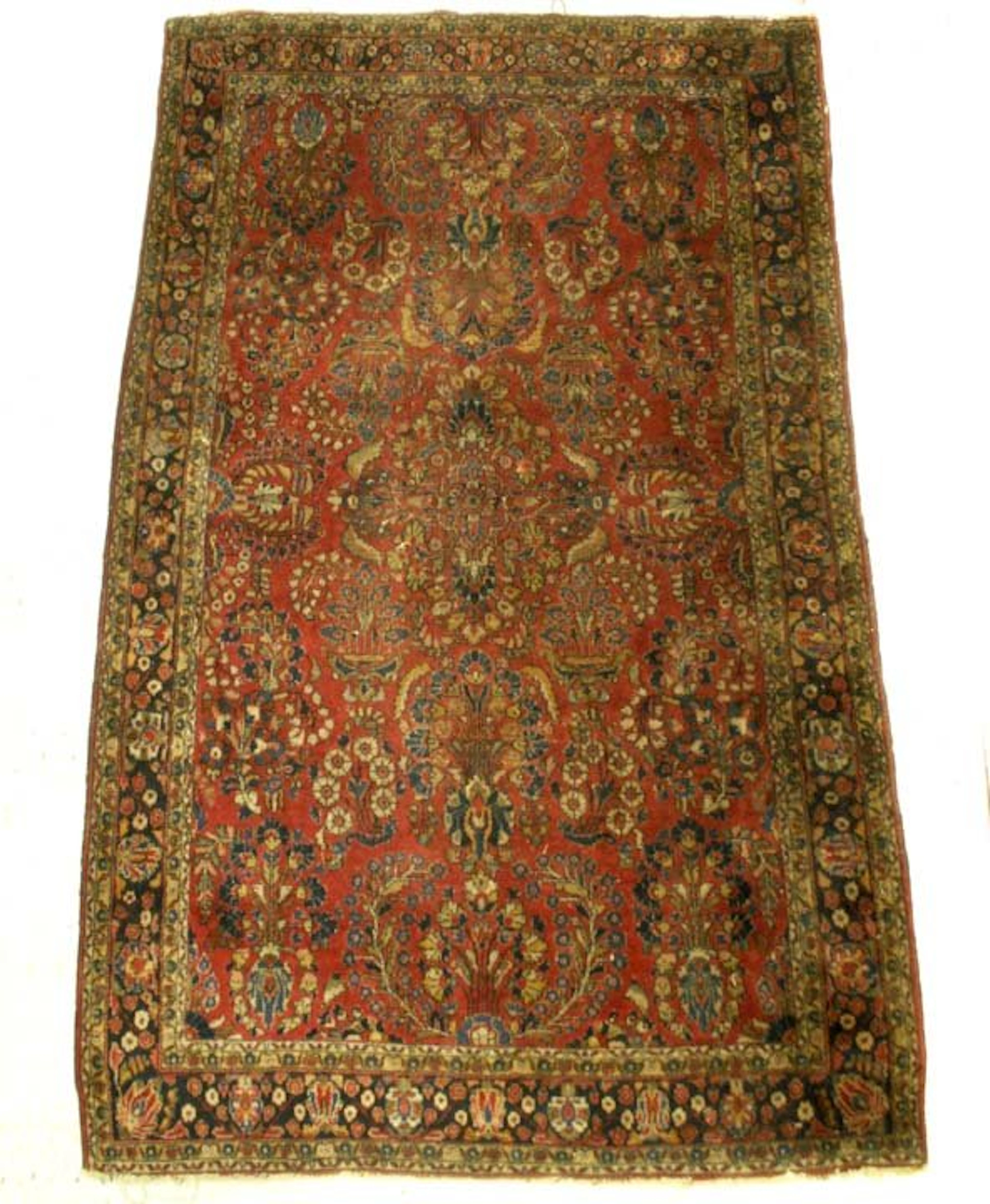 251: ANTIQUE SAROUK RUG