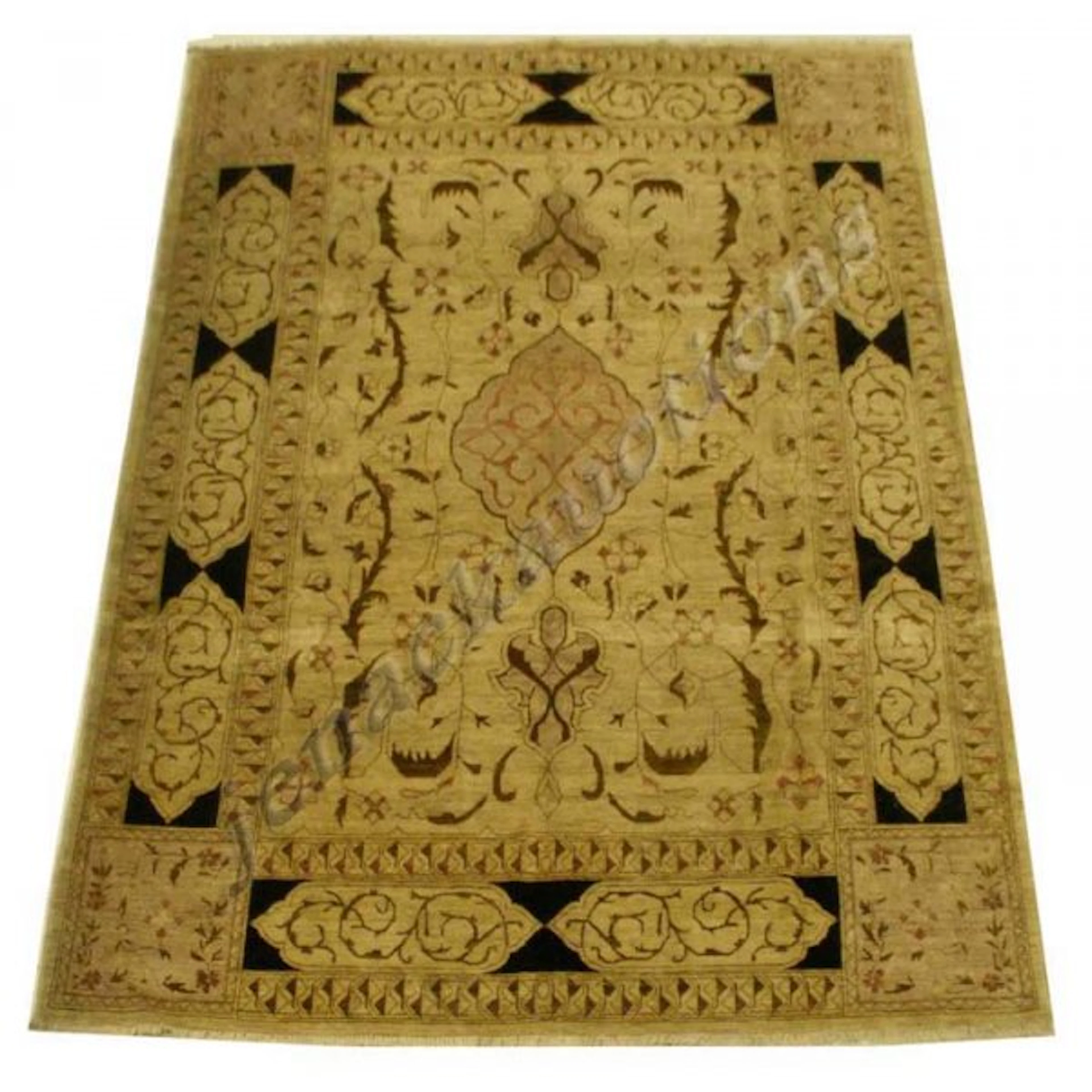2203: OUSHAK CARPET, SIGNED